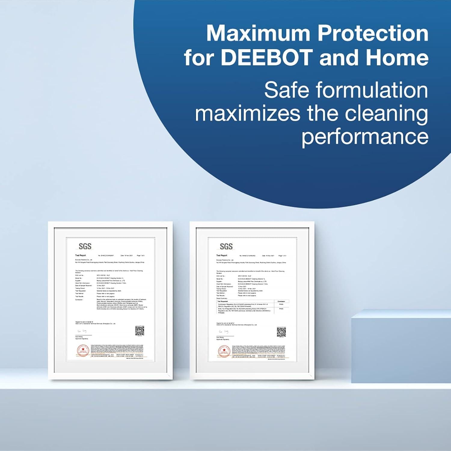 Limpiador Multi-Superficie ECOVACS 1L para DEEBOT T30S/X1