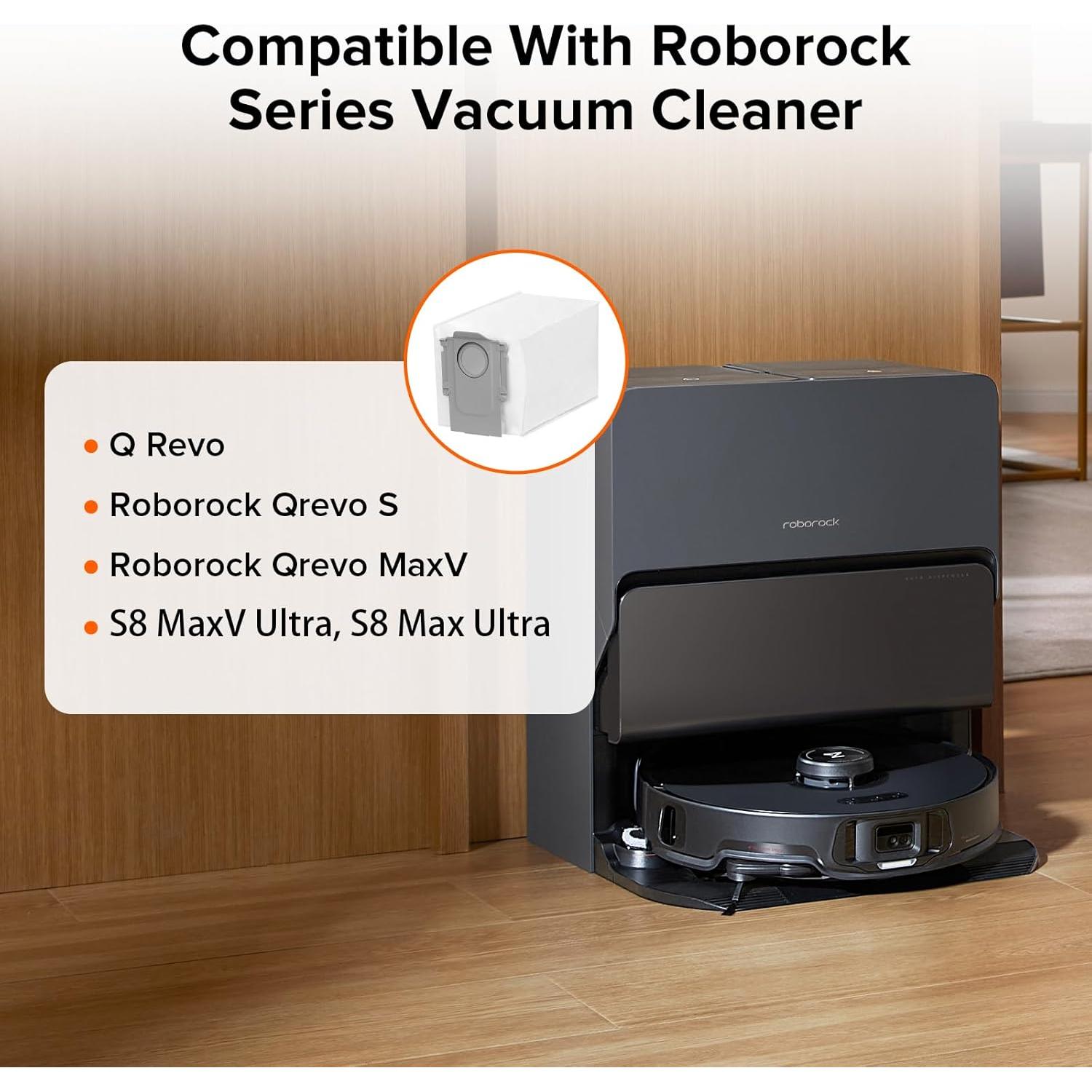 Bolsas de Desecho Desechables Roborock Qrevo 6 Paquetes 2.7L