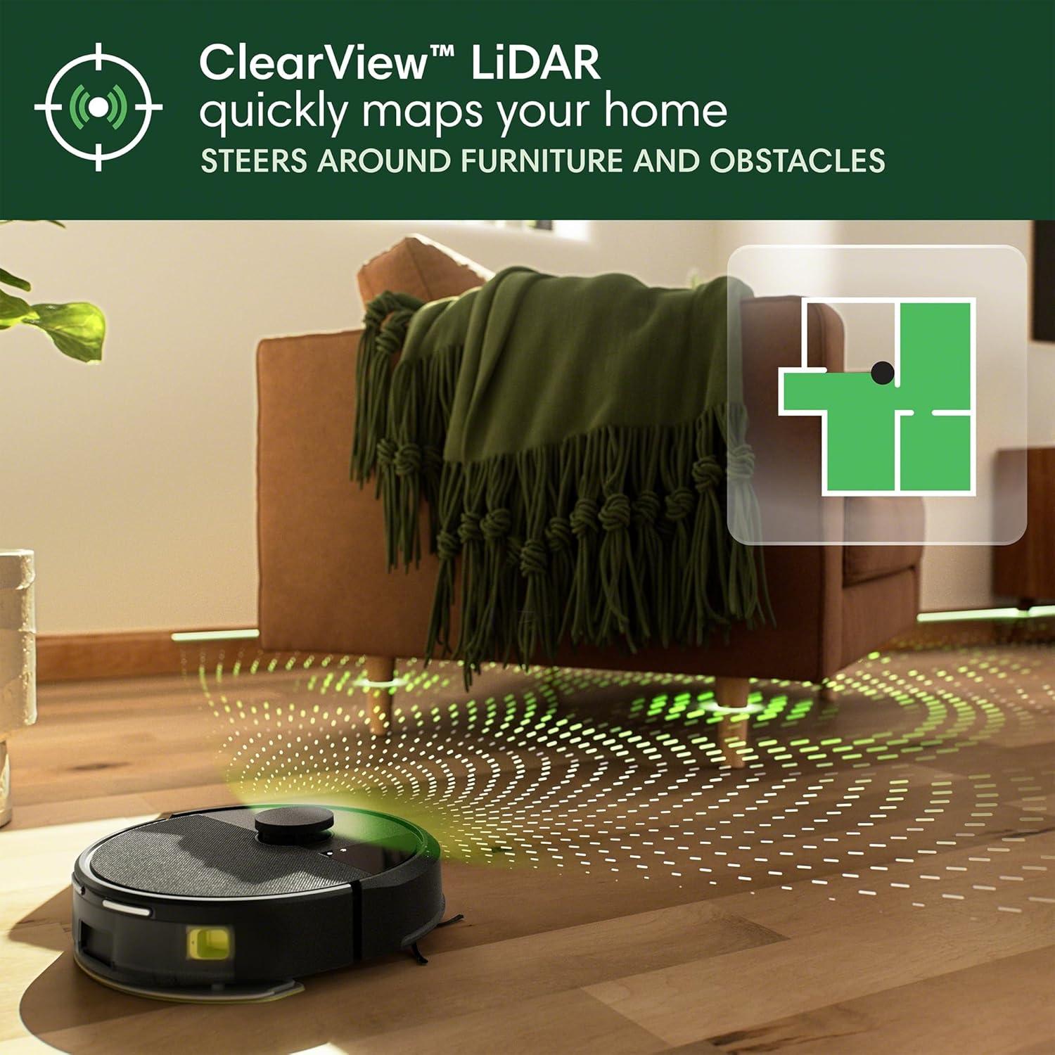 Aspiradora Robot iRobot Roomba 104 Combo con Mopa y AutoVaciamiento