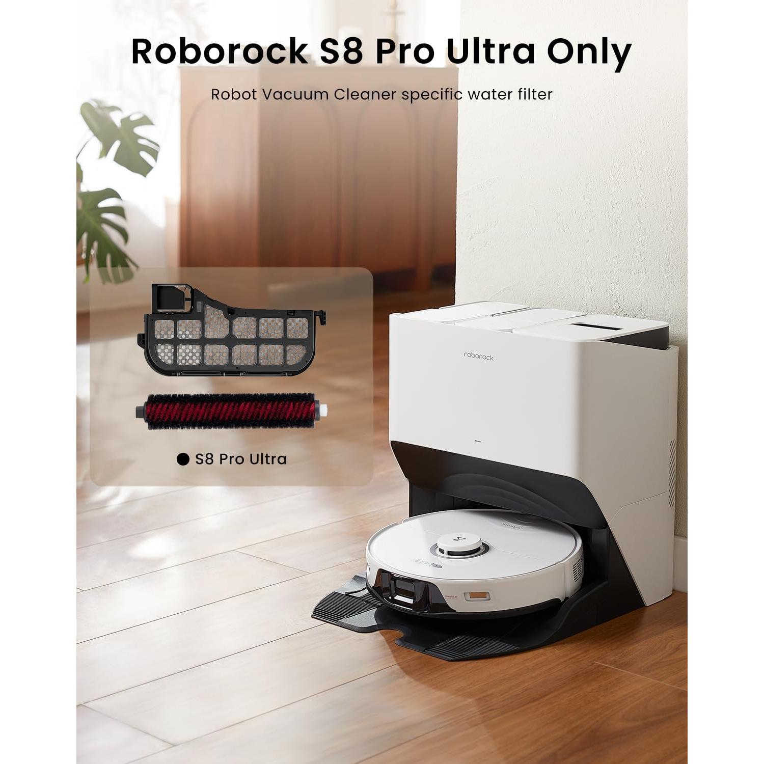 Kit de Repuesto para Aspiradora Roborock S8 Pro Ultra - Filtro y Cepillo
