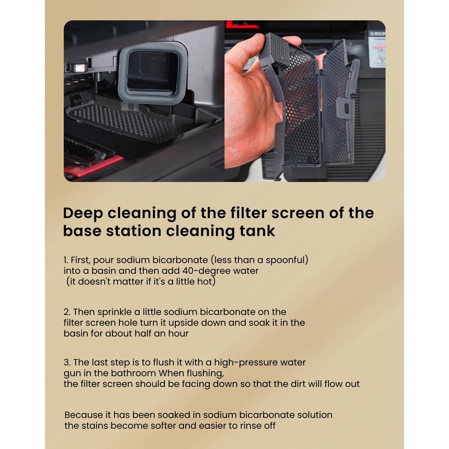 Kit de Repuesto para Aspiradora Roborock S8 Pro Ultra - Filtro y Cepillo