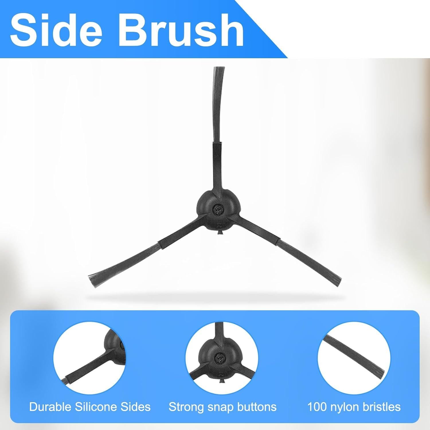 Kit de Accesorios para Aspiradoras Robot Fixbetter - Honiture Q6 Pro, Airrobo T10+, Laresar L6 Pro, Ultenic T10, Proscenic M8