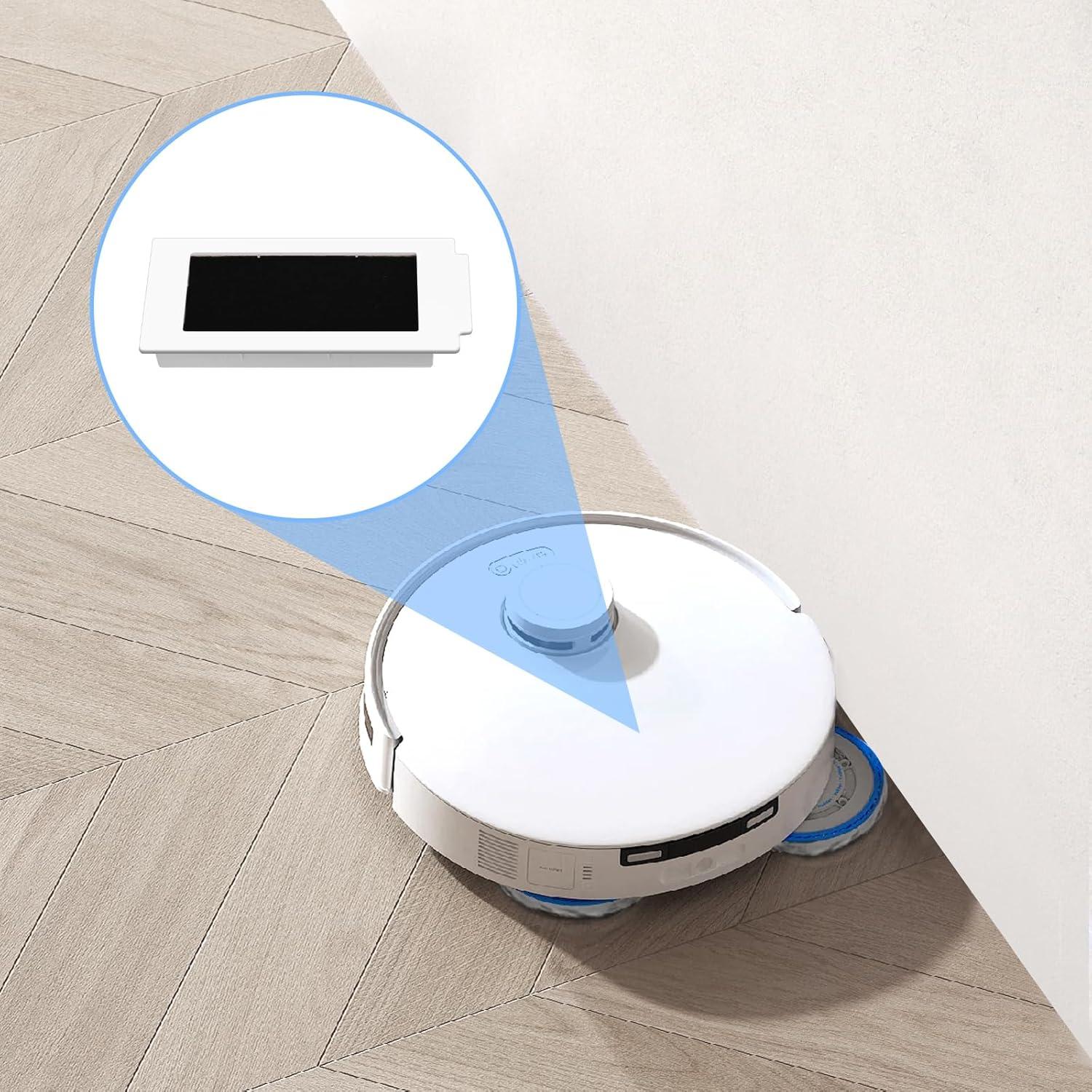 6 Filtros HEPA Reemplazo Fixbetter para Ecovacs T30S y Yeedi M12 Pro+