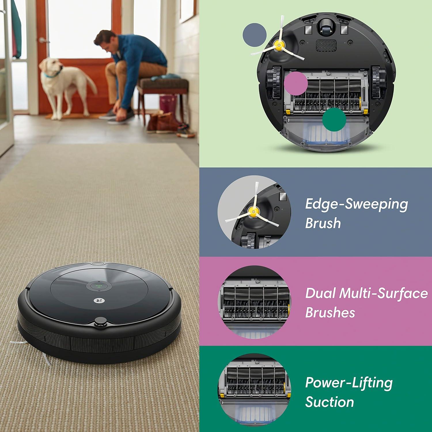 Aspiradora Robot iRobot Roomba 694 - Conectividad Wi-Fi, Ideal para Mascotas