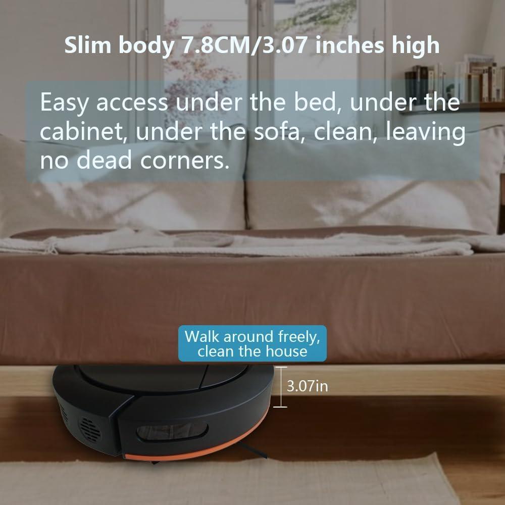 Aspiradora Robot Genérico YOB16H Auto Vaciado 3 en 1 4000 Pa