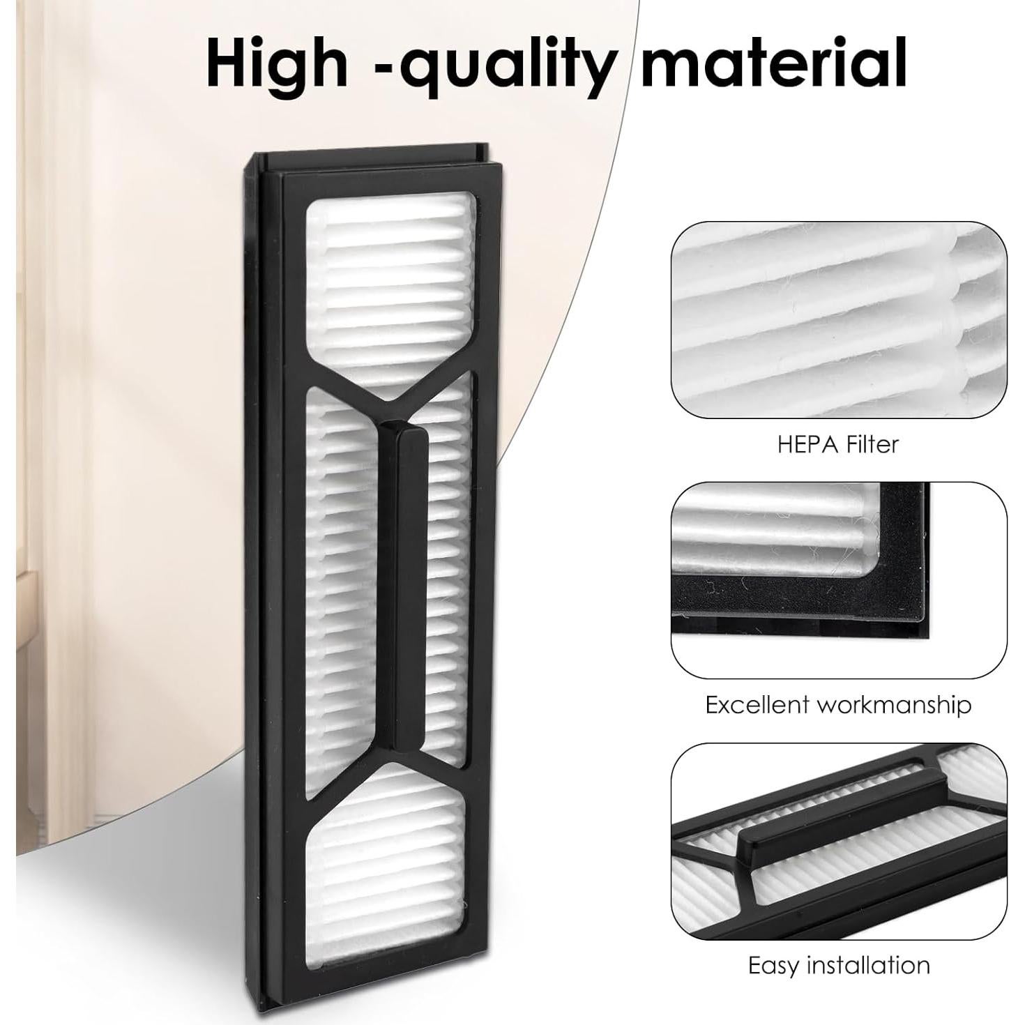 Paquete de 5 Filtros HEPA CHAIN PEAK para Eufy Omni S1 Pro