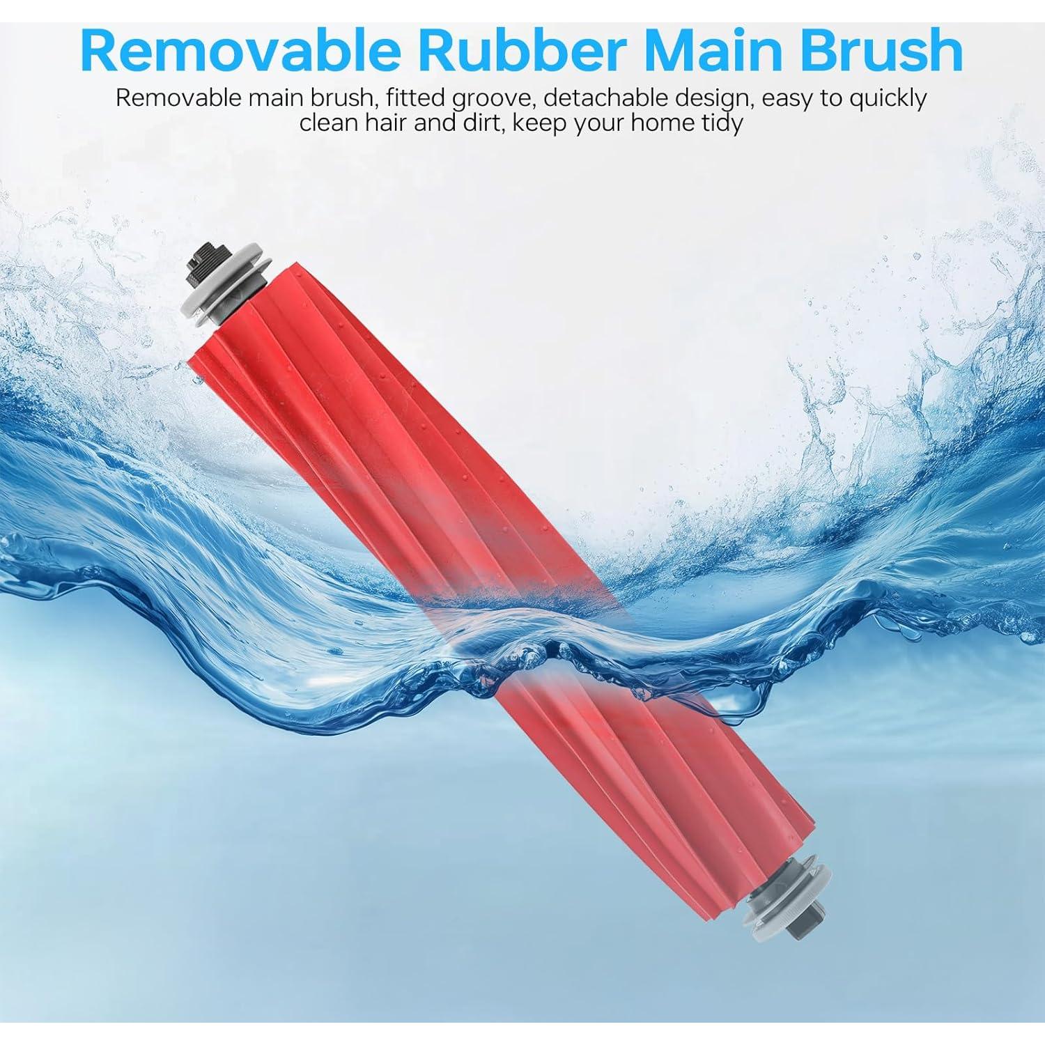 24 Piezas Repuesto Asrhine para Aspiradora Robot Q Revo