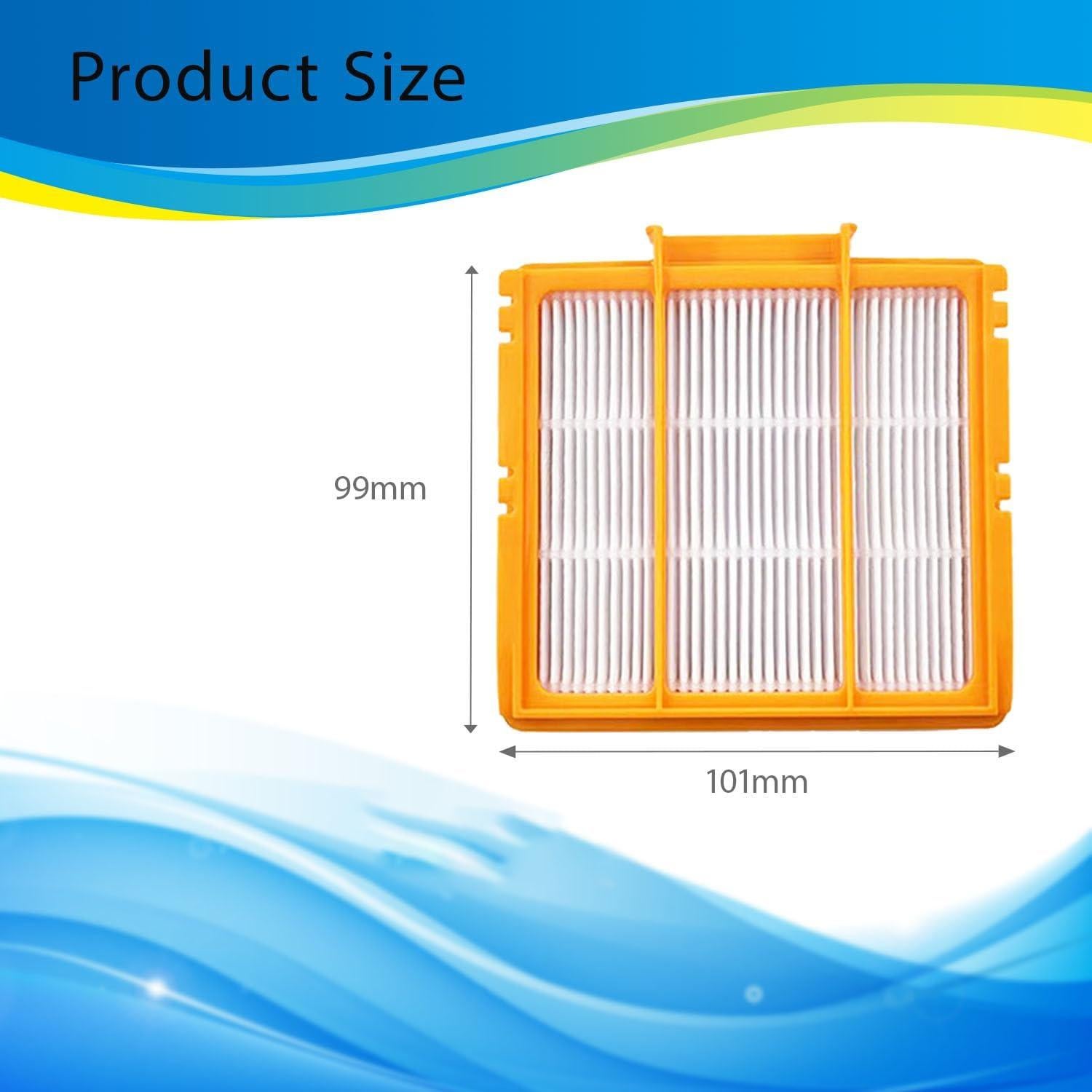 Filtros de Repuesto para Aspiradora Robot Shark AV2501S/AV2501AE - 6 Piezas