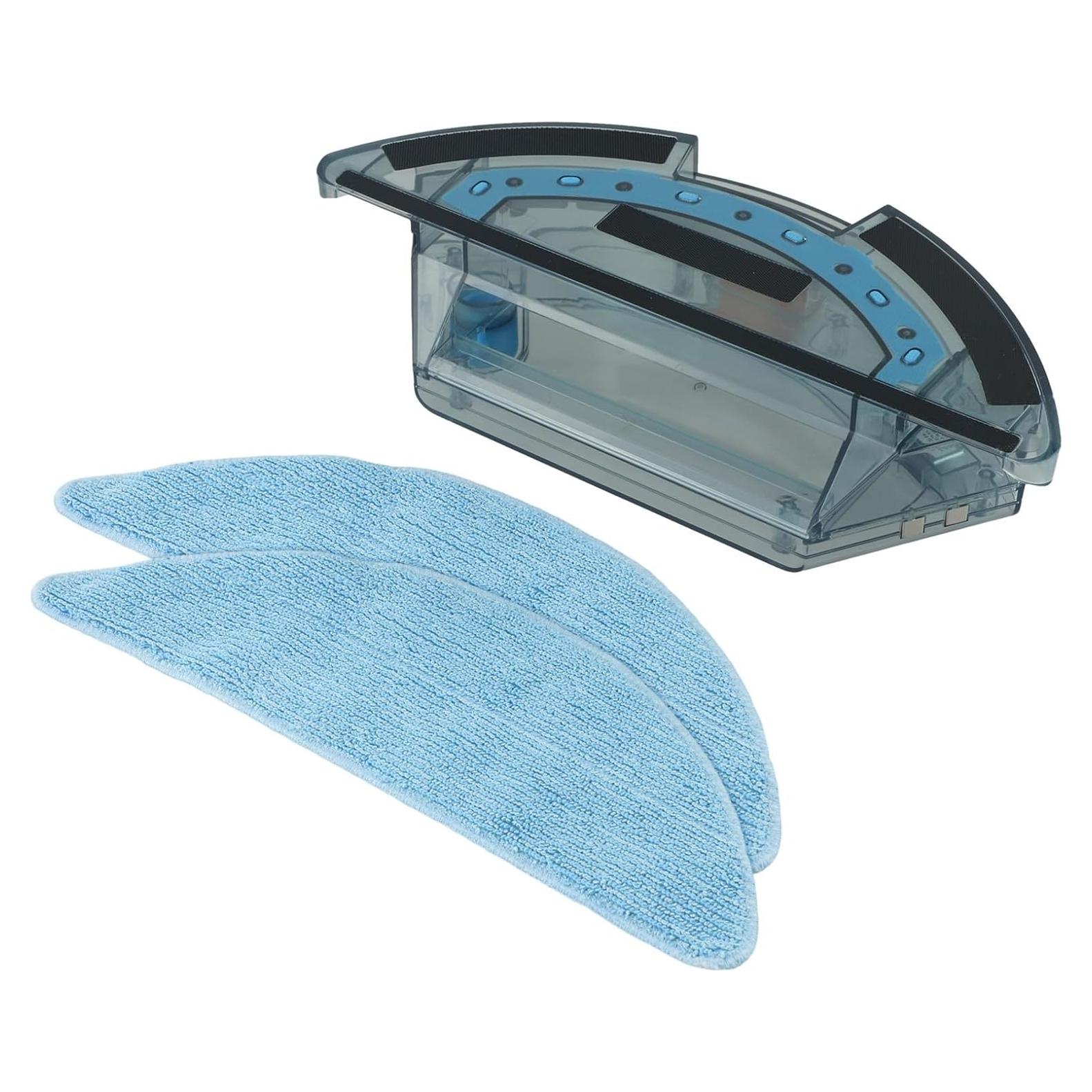 Replacement Parts-Large Capacity Water Tank and Microfiber Mop Pad for Smart Robot Vacuum Cleaner X-500 X-500Pro M1 S6 S4