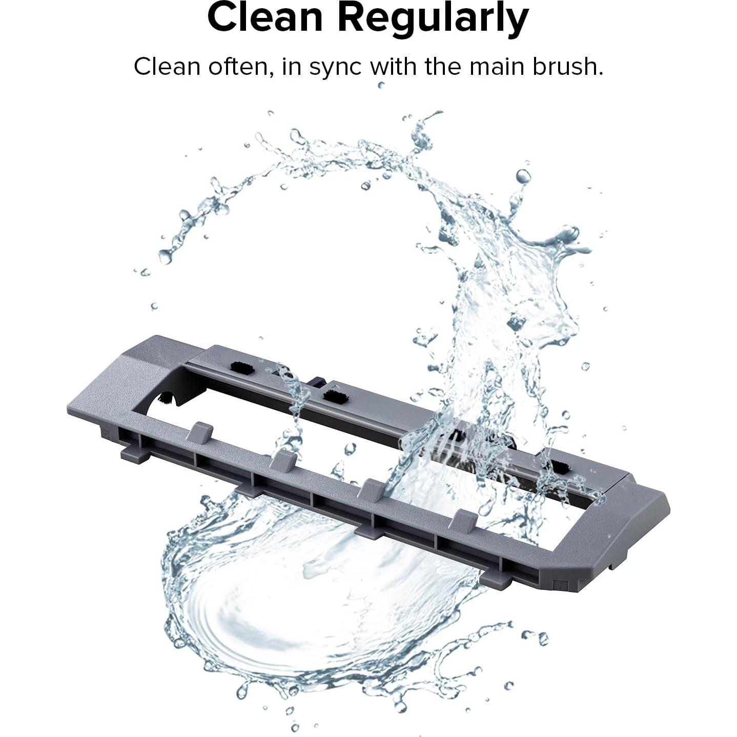 Cubierta Principal de Cepillo Roborock Q Revo - Negro