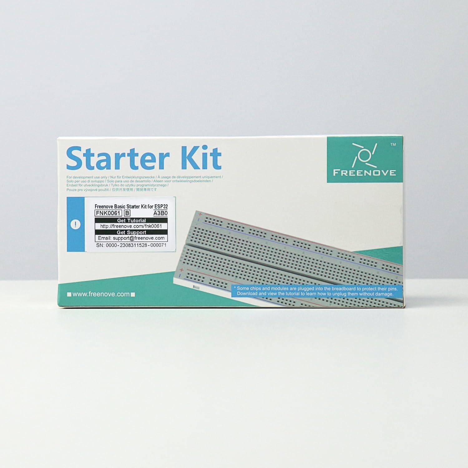 Kit de Inicio Freenove ESP32-WROVER CAM - 141 Artículos, 58 Proyectos