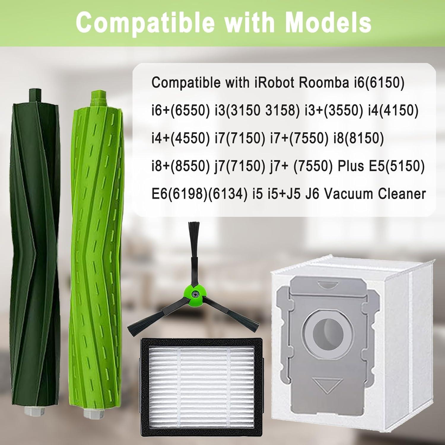 26 Piezas Repuesto Bvhonwe para iRobot Roomba i3 i4 i5 i6 i7 i8