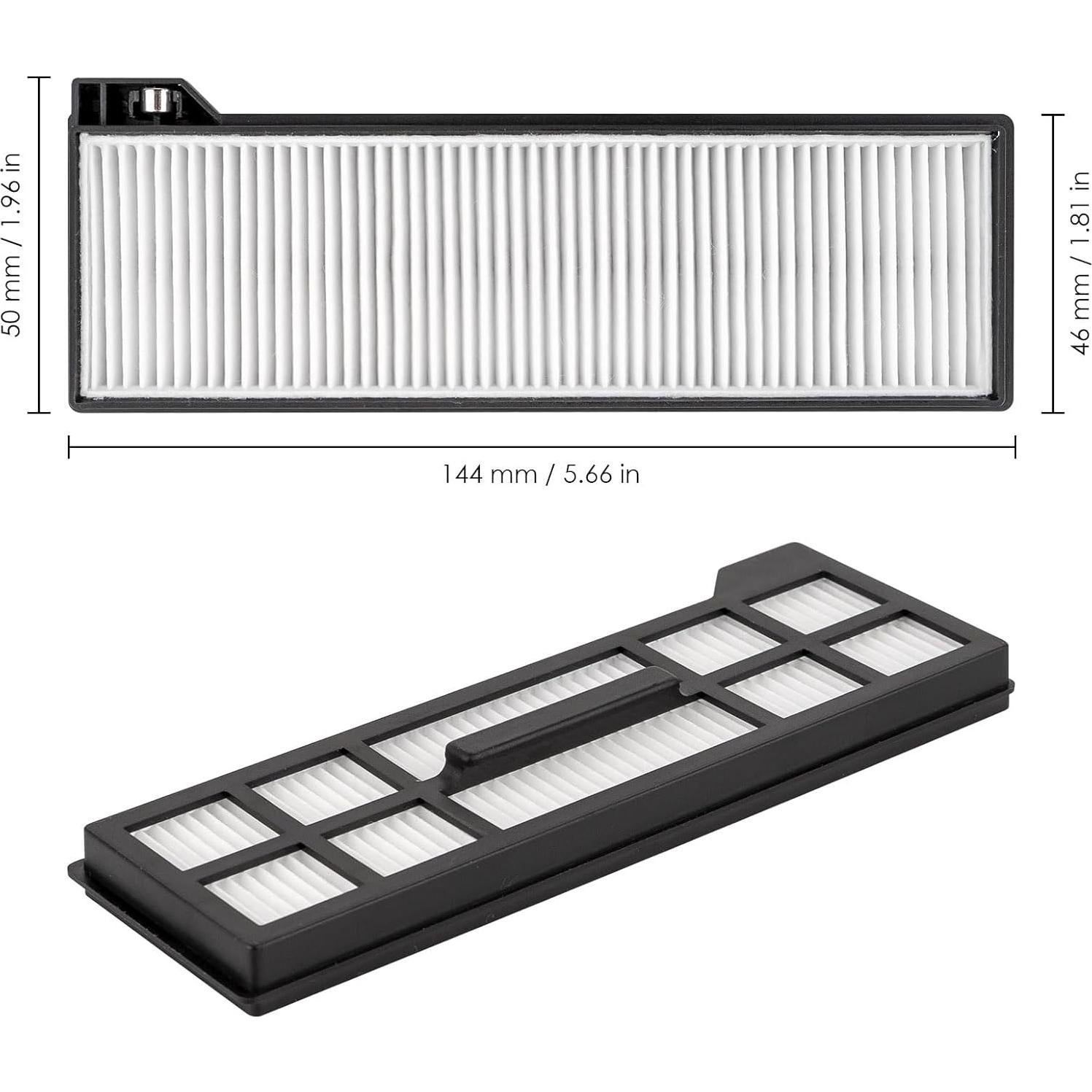 6 Filtros HEPA COWINORY para Aspiradora Robot EUFY X10 Pro Omni