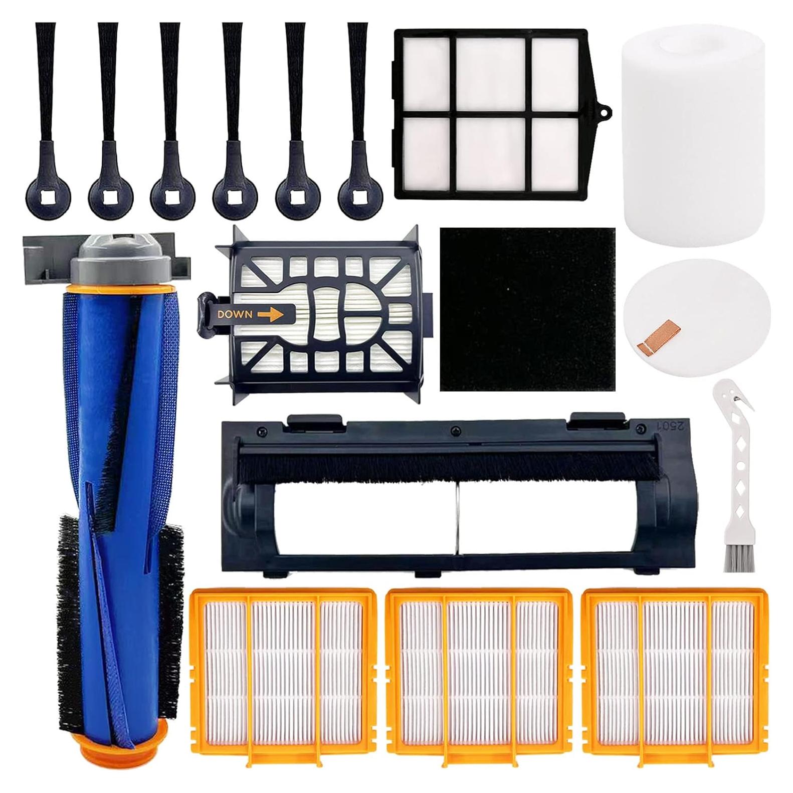 Kit de Accesorios para Aspiradora Shark AI AV2501S - 1 Cepillo, 3 Filtros, 6 Cepillos Laterales