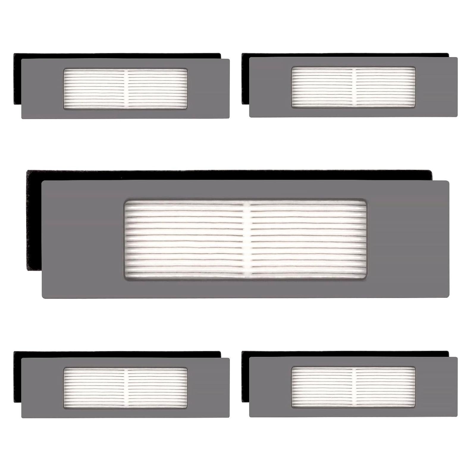 5 Filtros HEPA para Aspiradora Robot Ecovacs DEEBOT T8 T9