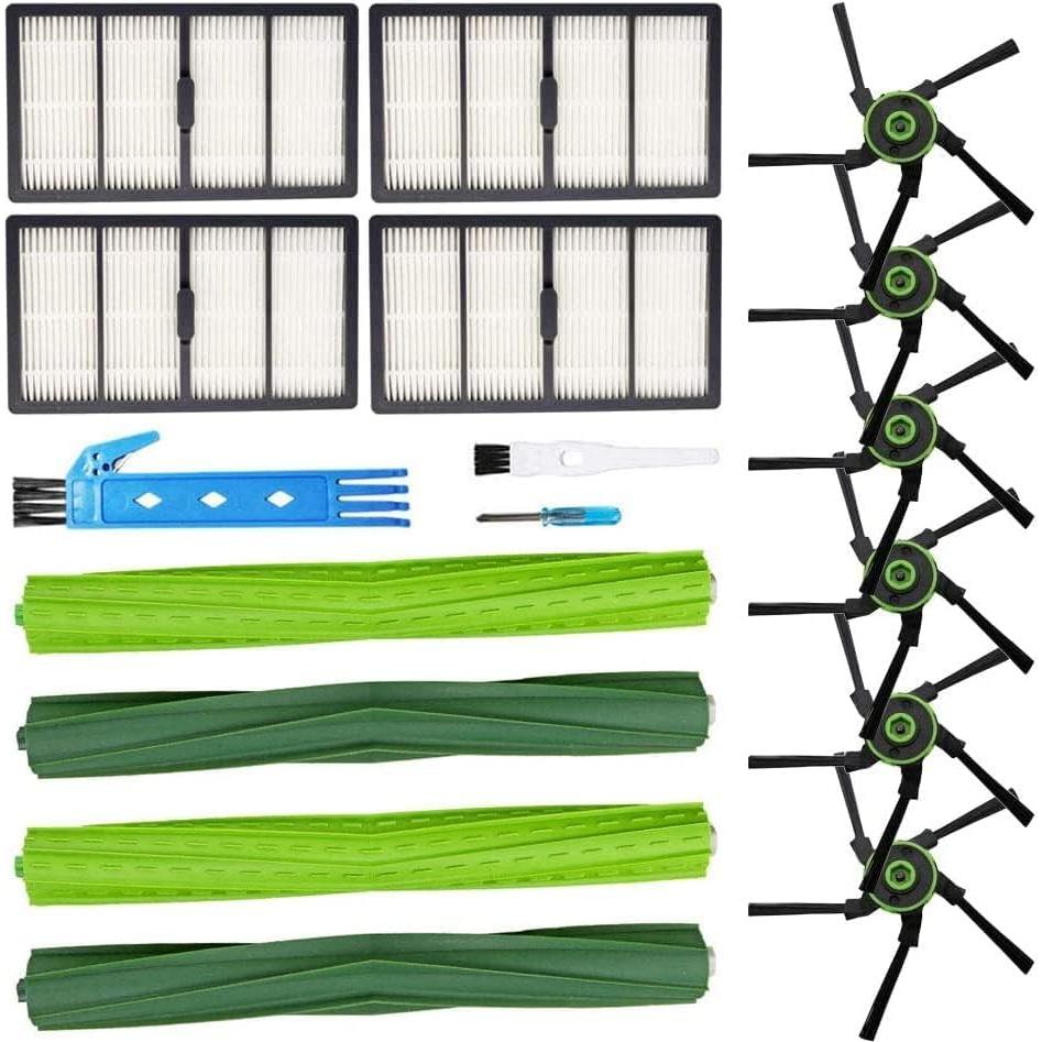 Repuestos iRobot Roomba s9/s9+/s9 Plus - 2 Cepillos, 4 Filtros HEPA