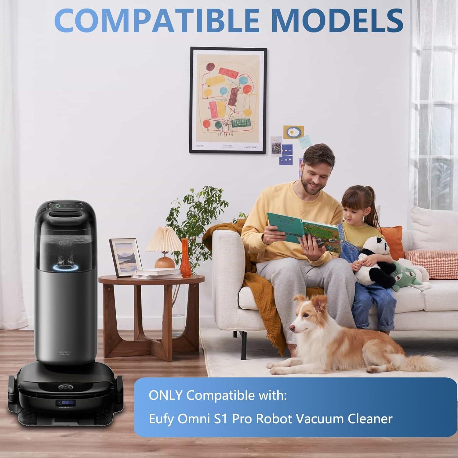 14 Bolsas de Repuesto Eufy Omni S1 Pro 2.5L Desechables