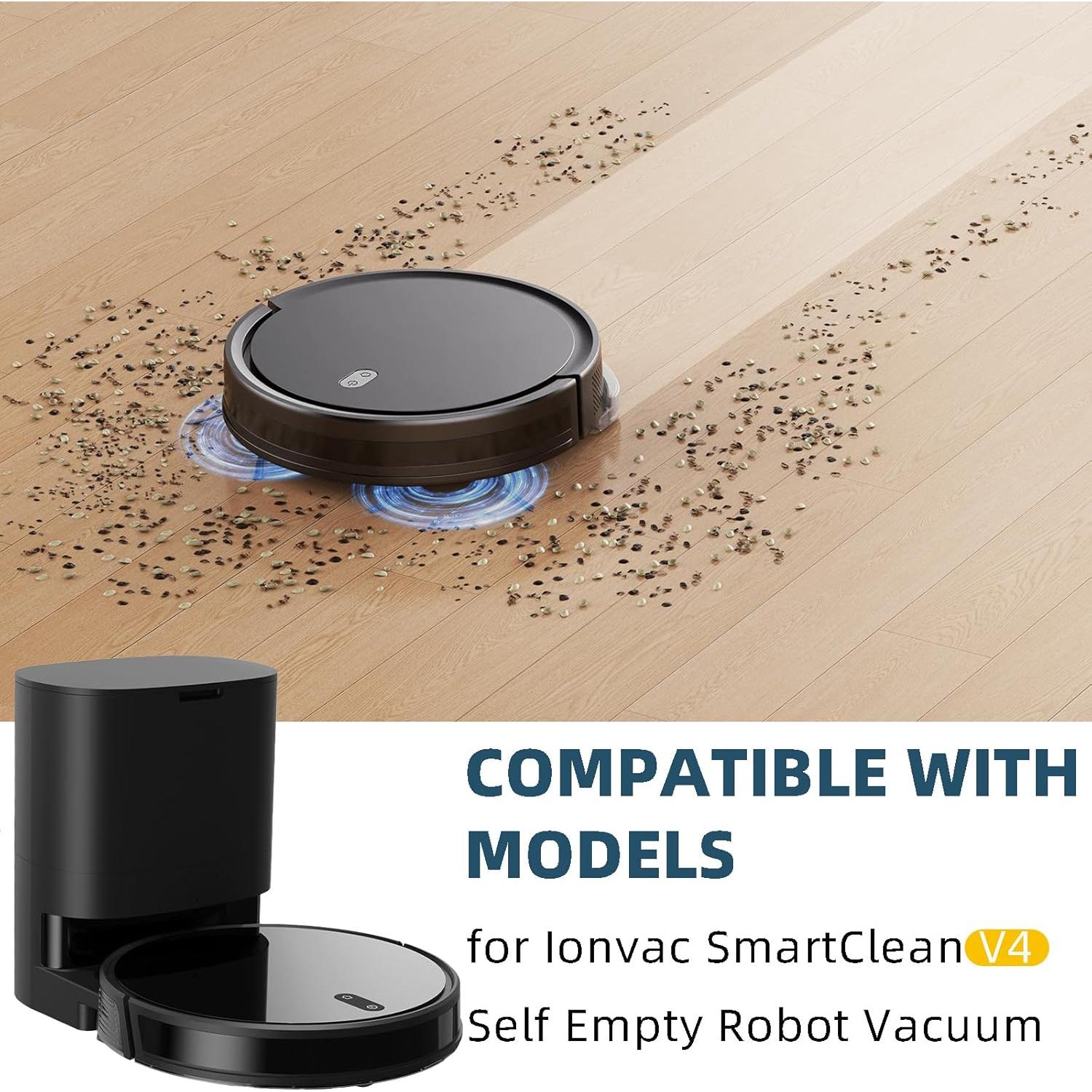 10 Bolsas de Polvo Reemplazo para Ionvac SmartClean V4