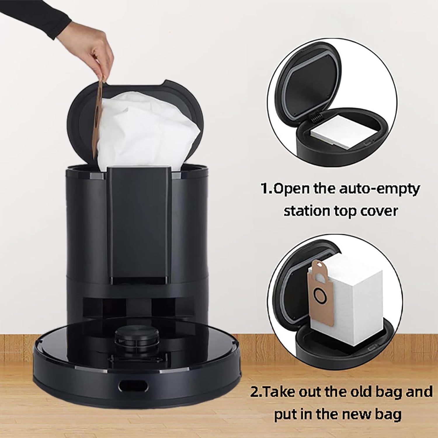 10 Bolsas de Polvo Reemplazo para Ionvac SmartClean V4