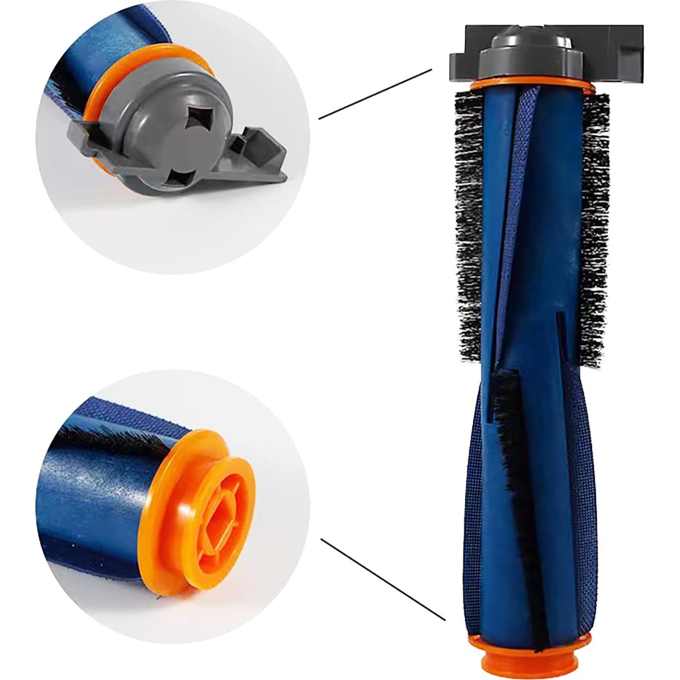 Replacement Parts BrushRoll for Shark AI AV2511AE AV2501S AV2501AE RV2502AE RV2520AOUS AV2510AOUS RV2410WD RV2610WA RV2610WD RV2620WD Roller Brush & Main Brush Robot Vacuum Cleaner