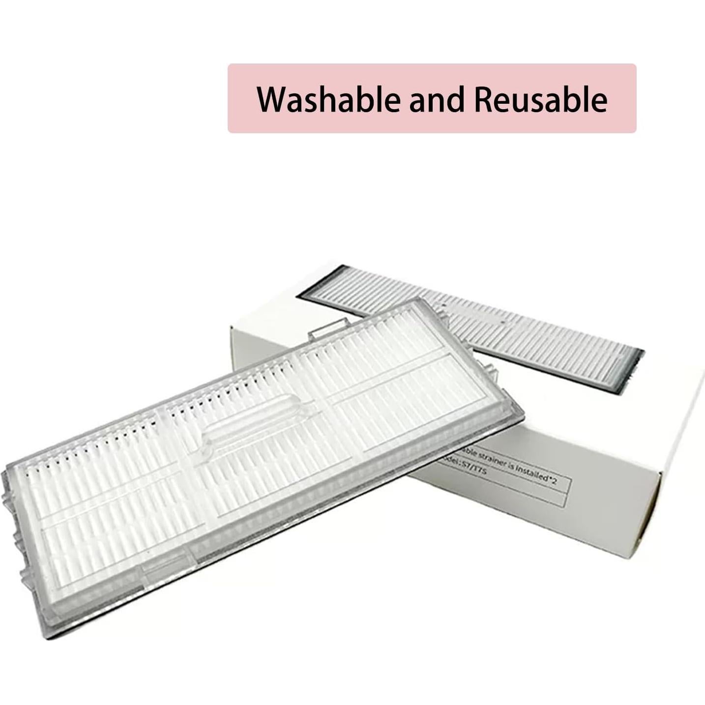 Kit de Repuestos para Aspiradora Robot Roborock S8 Pro Ultra - 2 Cepillos, 2 Filtros