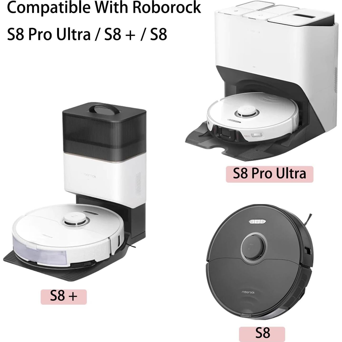 Kit de Repuestos para Aspiradora Robot Roborock S8 Pro Ultra - 2 Cepillos, 2 Filtros