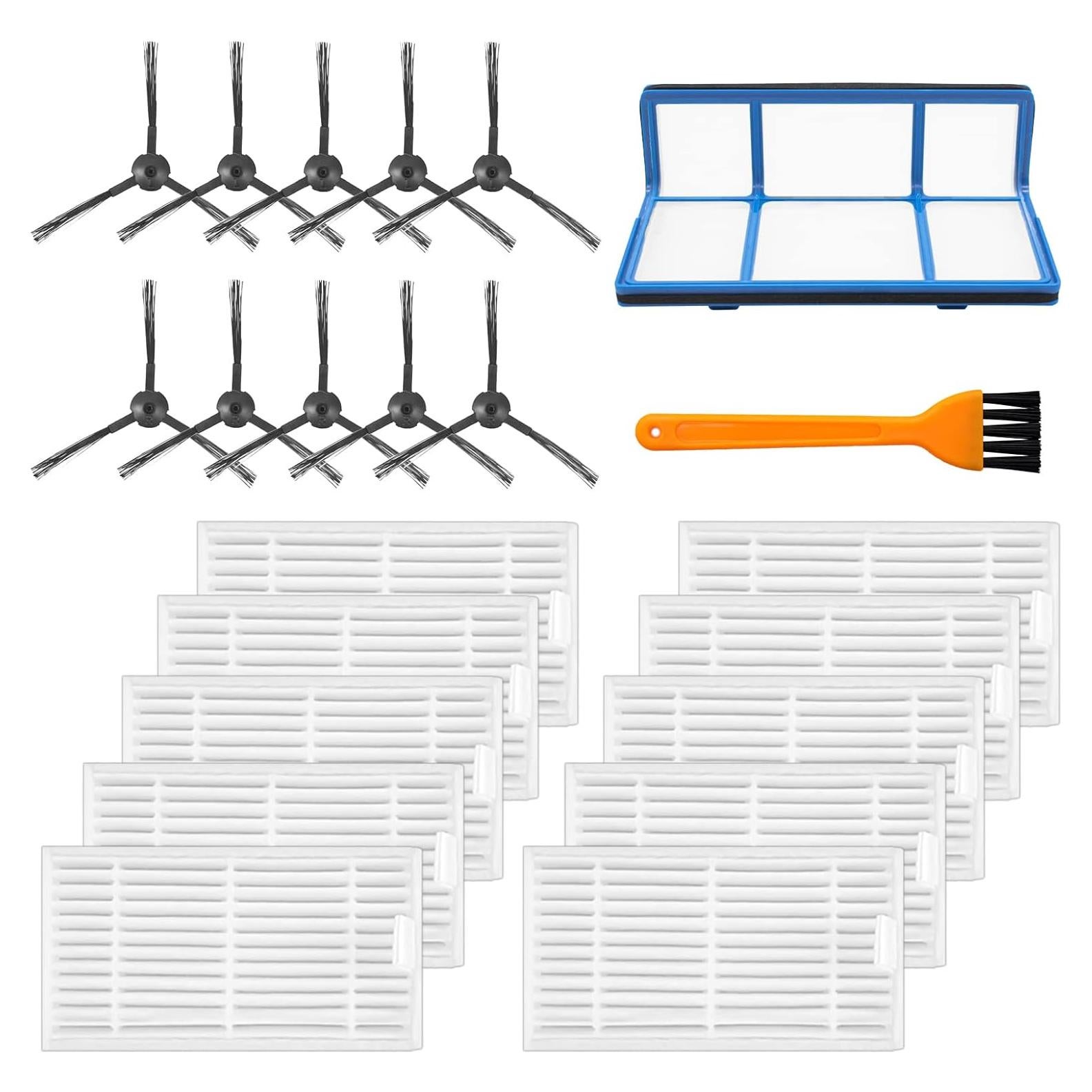 Kit de Reemplazo Filtros Garbage Fighter para ILIFE V3 V5 V5s