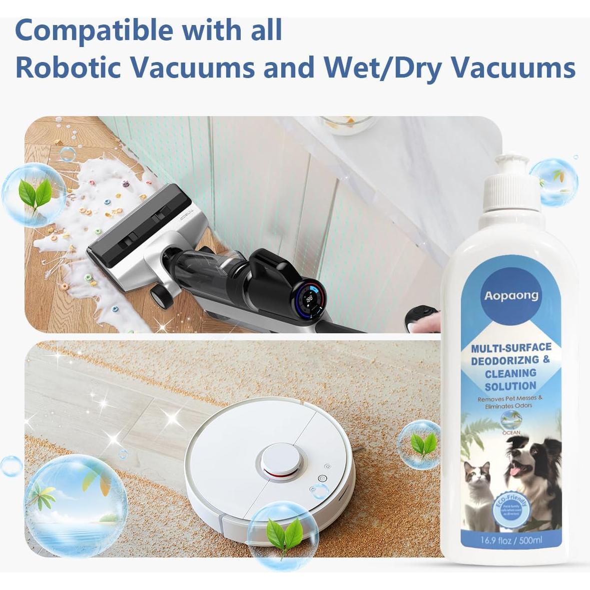 Limpiador de Pisos Multi-Superficie Aopaong 500ml Aroma Oceánico
