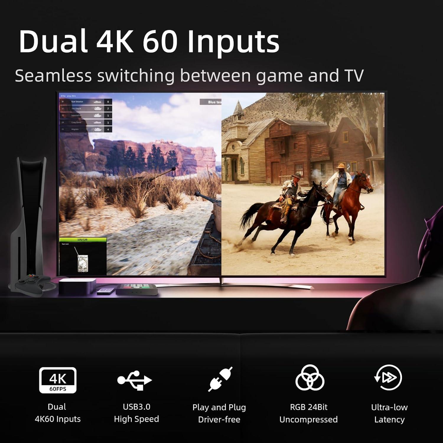 Tarjeta de Captura Osee GoStream M2 HDMI 4K 60FPS USB 3.0