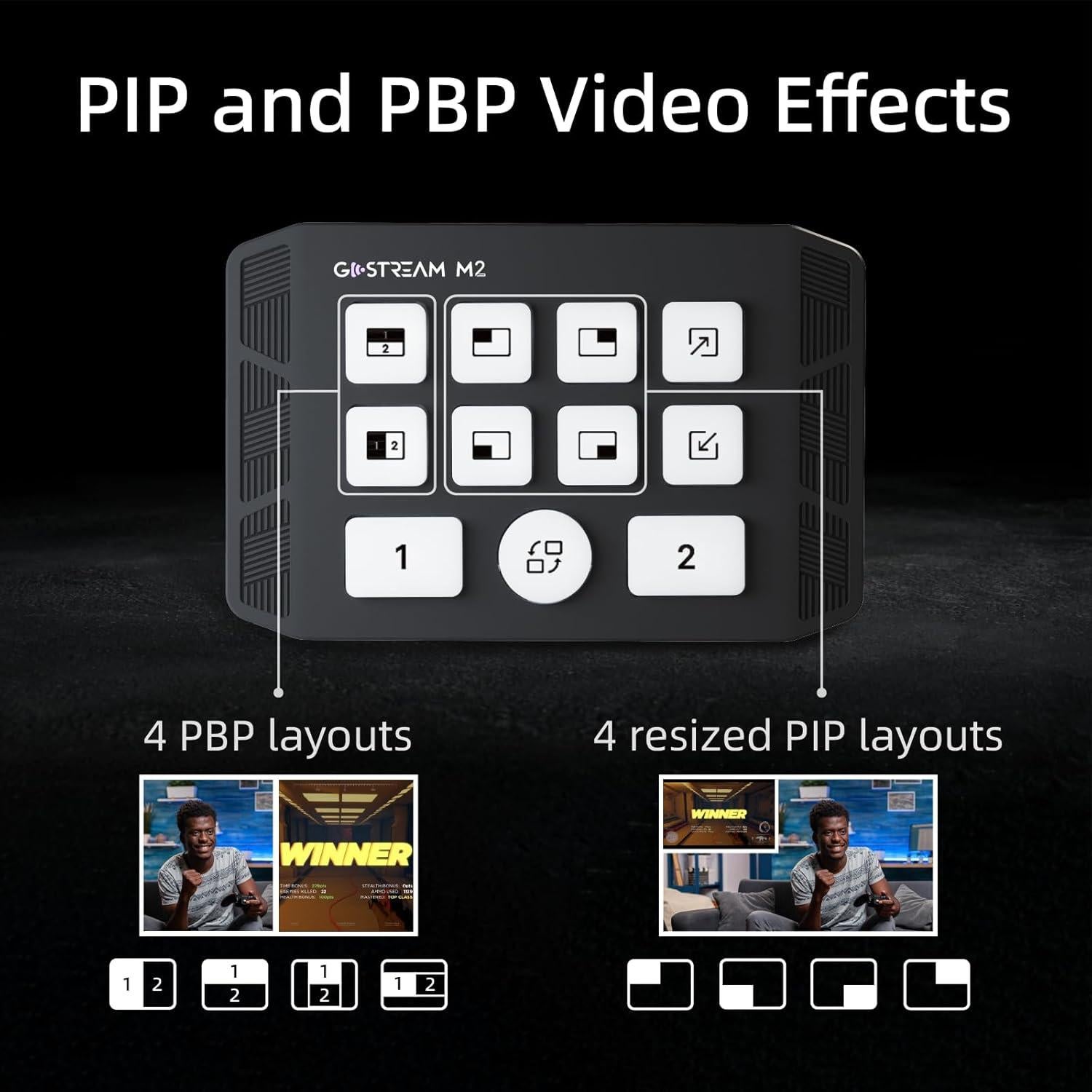 Tarjeta de Captura Osee GoStream M2 HDMI 4K 60FPS USB 3.0