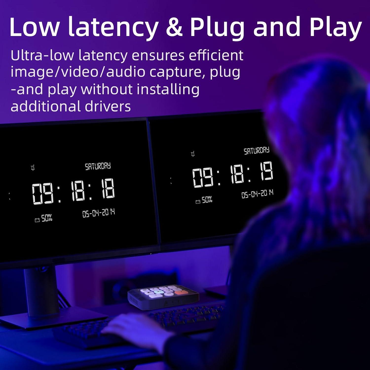 Tarjeta de Captura Osee GoStream M2 HDMI 4K 60FPS USB 3.0