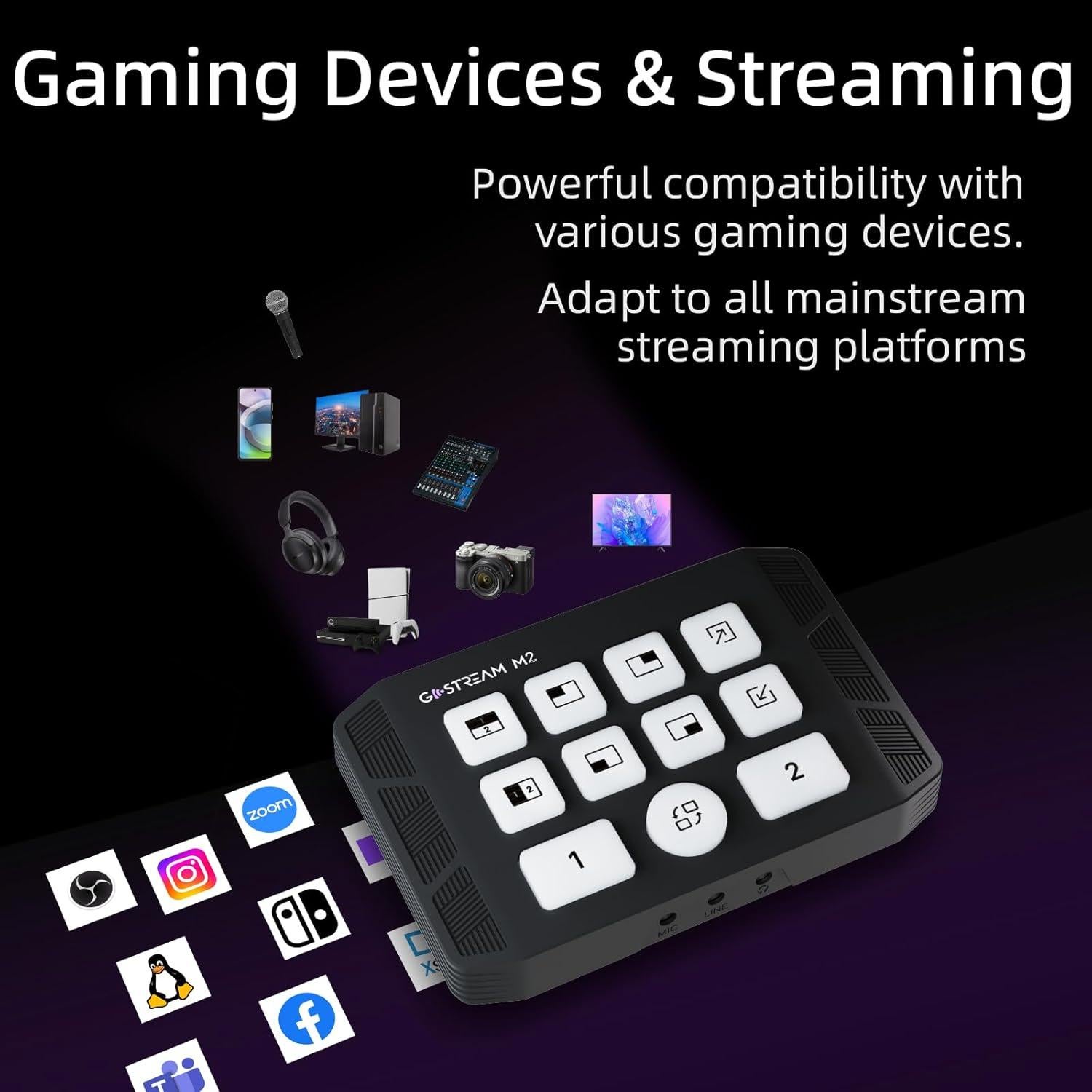 Tarjeta de Captura Osee GoStream M2 HDMI 4K 60FPS USB 3.0