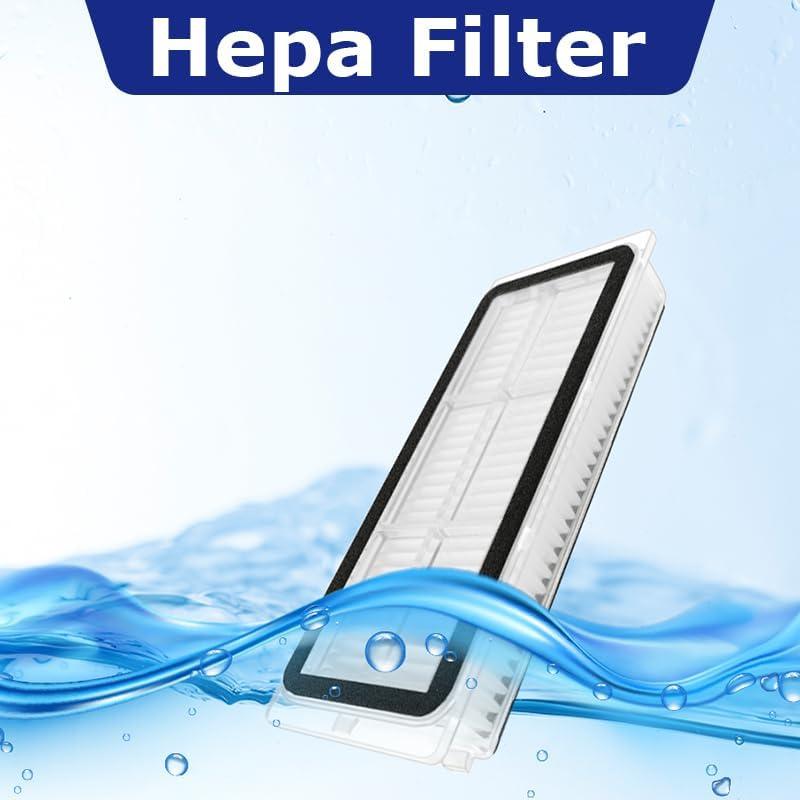 （8pcs）HEPA filter For Dreame bot L20 Por / L20 Ultra/L30 Ultra X20 Pro / X20 Pro Plus robot vacuum cleaner