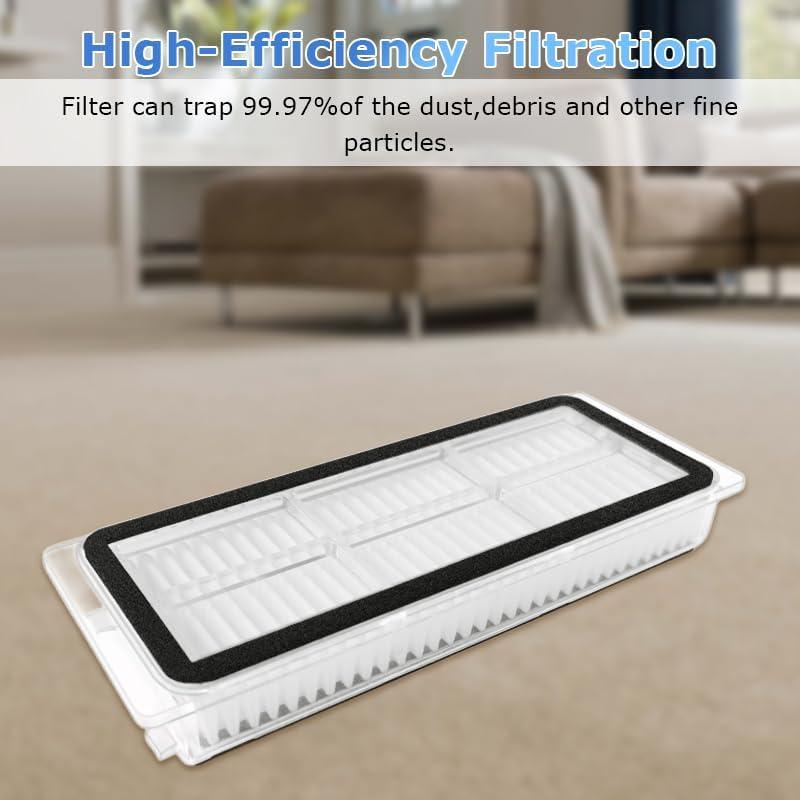 （8pcs）HEPA filter For Dreame bot L20 Por / L20 Ultra/L30 Ultra X20 Pro / X20 Pro Plus robot vacuum cleaner