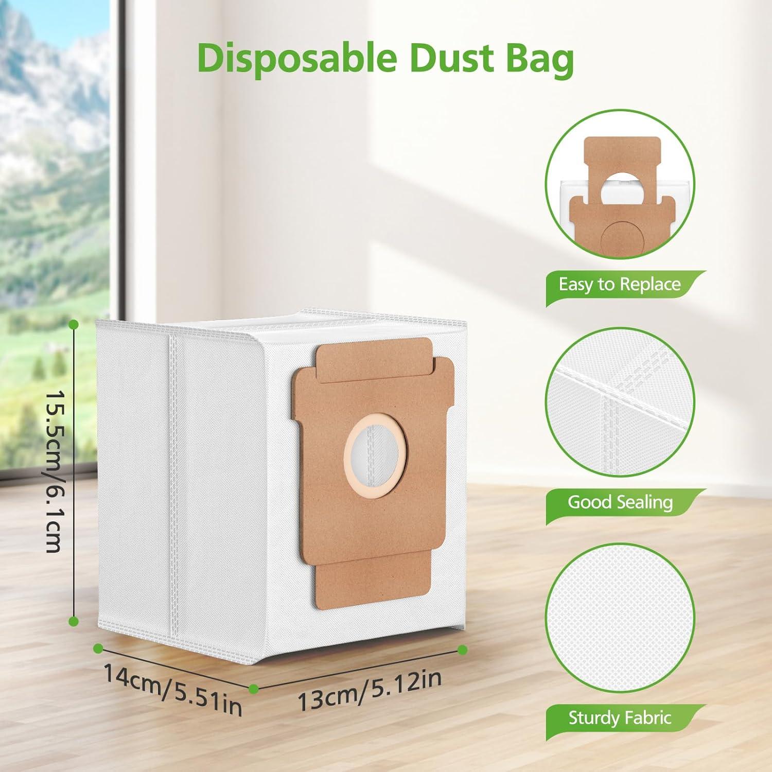 Bolsas de Polvo Zeekech Q0520 para iRobot Roomba - 10 Paquetes