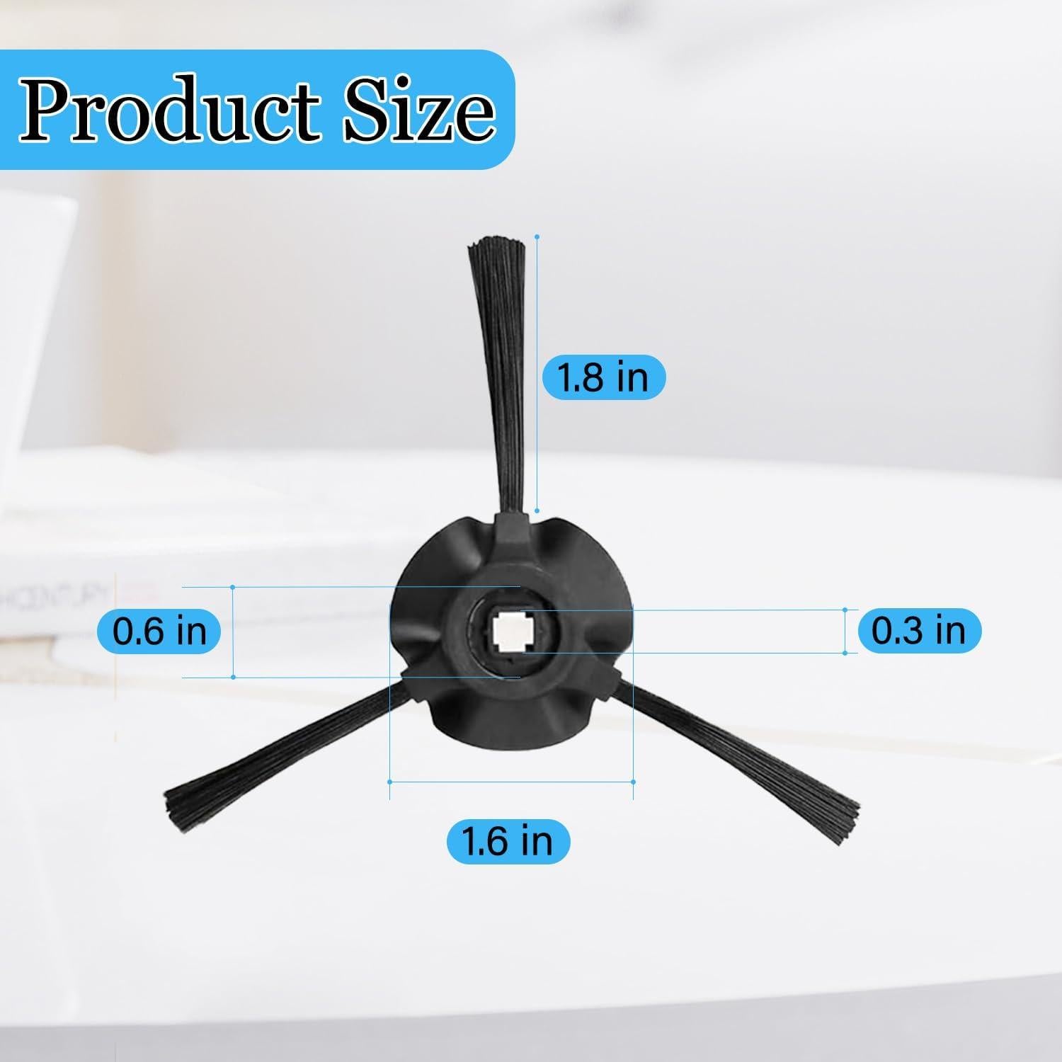 Cepillo Lateral para Aspiradora Robot Shark RV2310 - Paquete de 6