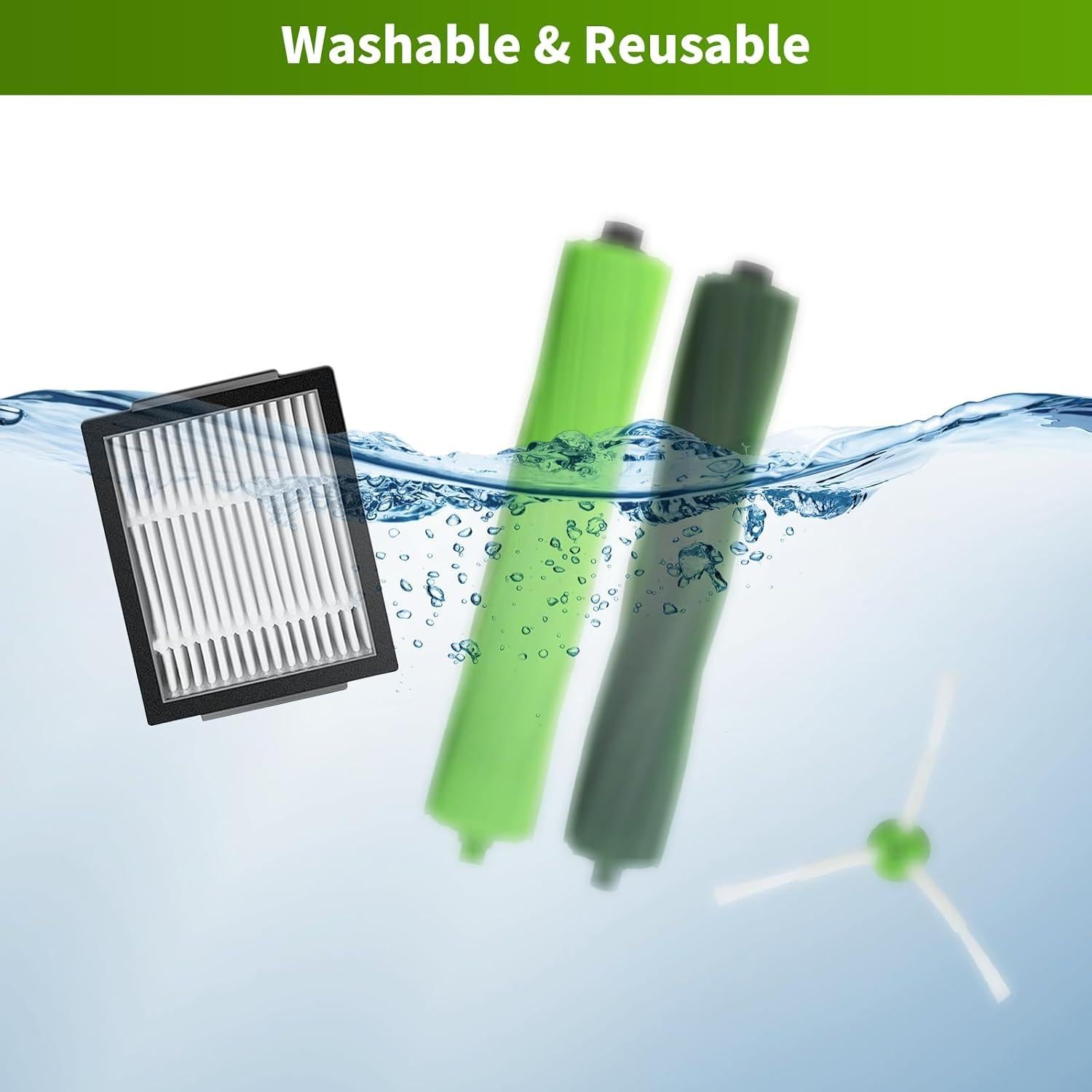 Accesorios de Repuesto iRobot Roomba BYOFI 4 Rodillos 8 Filtros