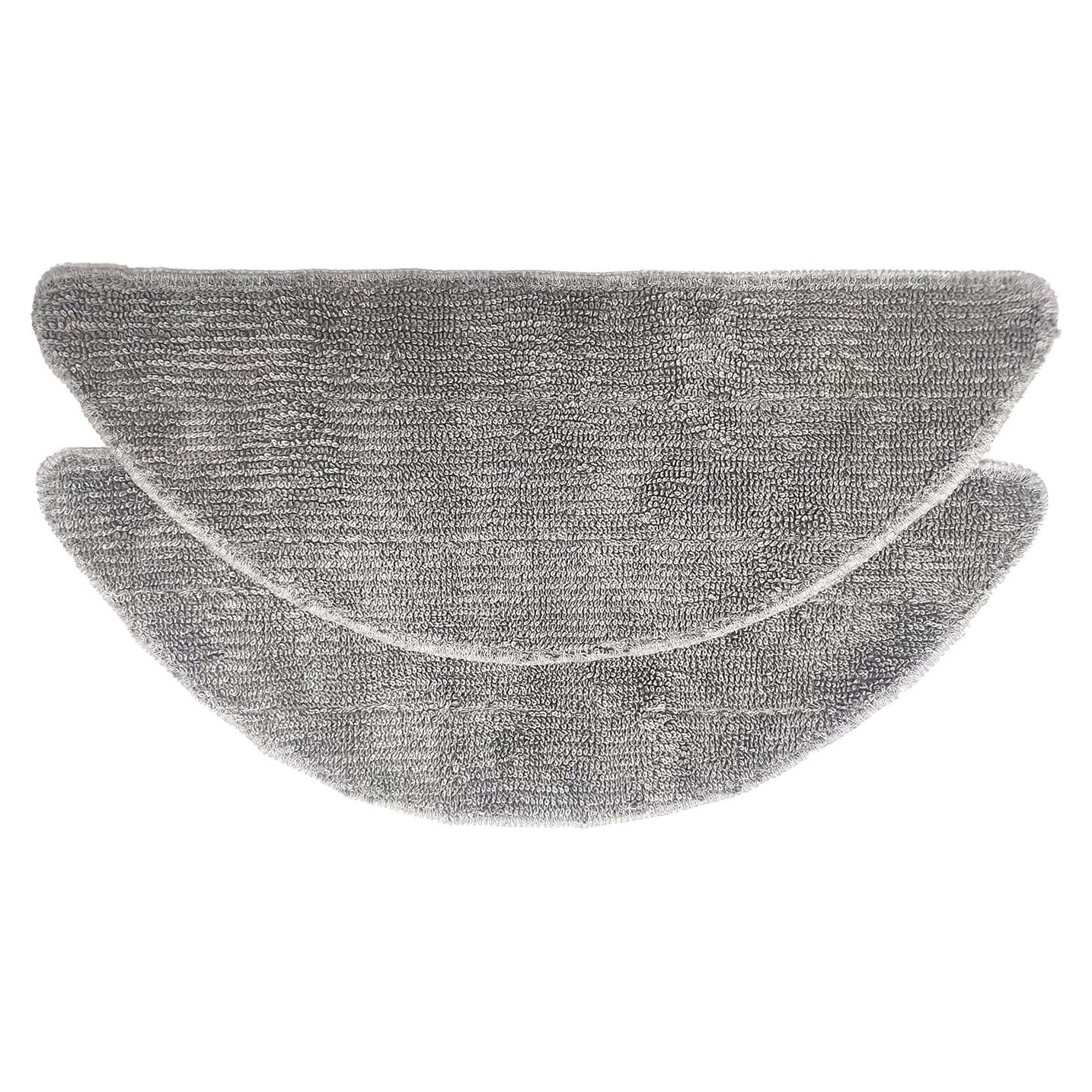 Coredy Robot Vacuum Replacement Wet-Dry Mopping Cloth Kit FL022 Robotic Vacuum Cleaner, 2 Pcs