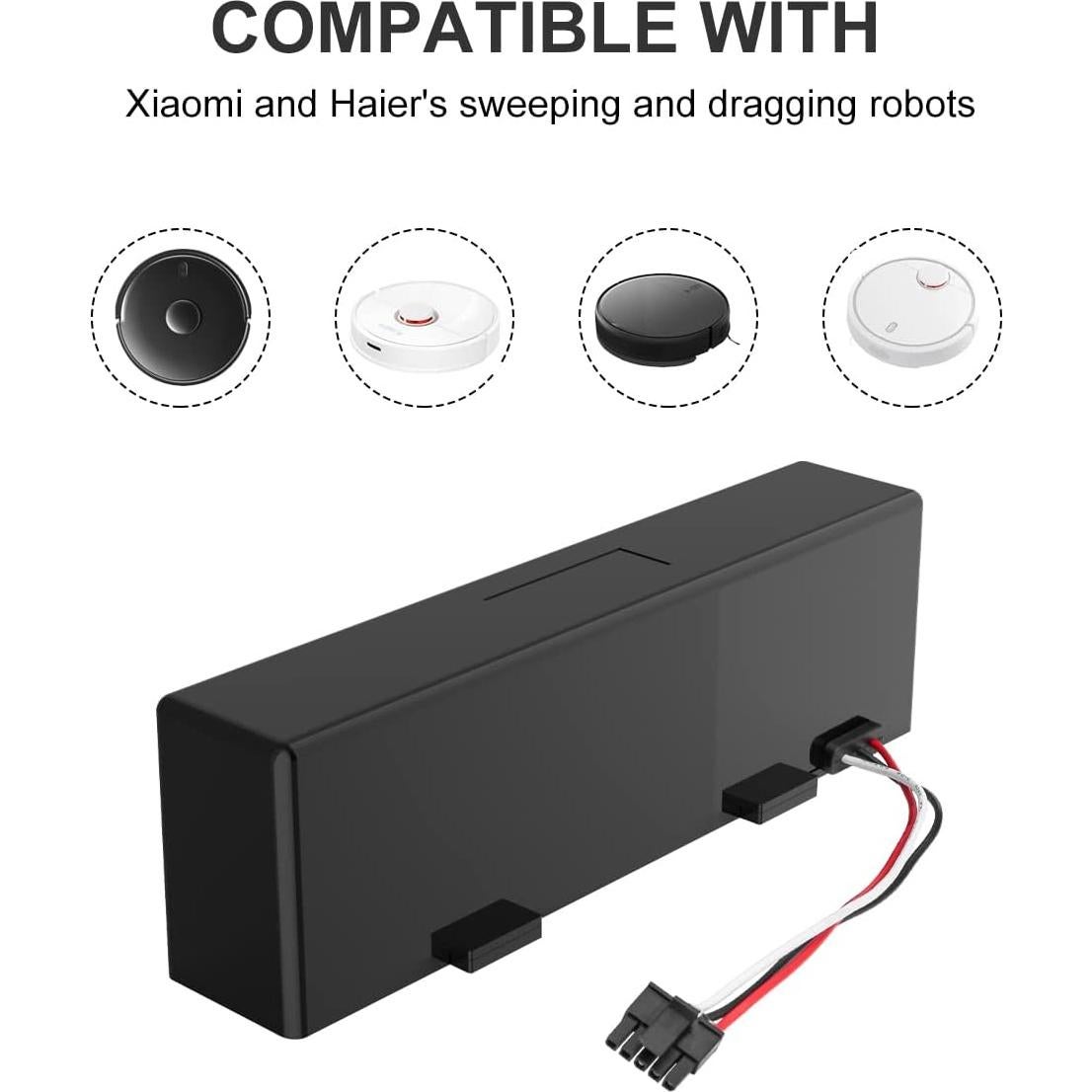 Batería de Litio 14.8V 6000mAh Energup para Aspiradora Xiaomi Mijia