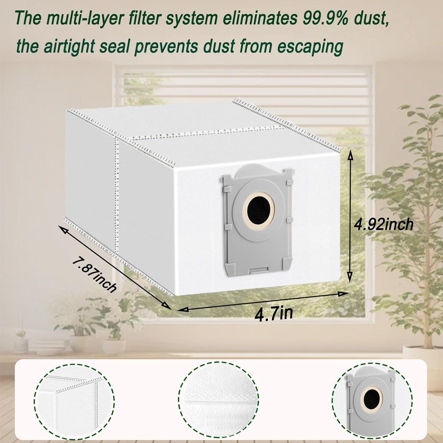 Kit de Reemplazo para Aspiradora Robot Frexusuent X8 Pro Omni
