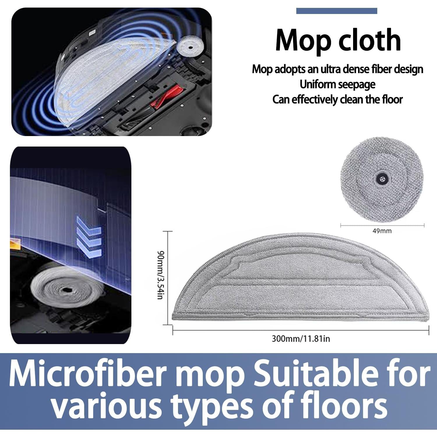 Kit de Reemplazo para Aspiradora Roborock Saros 10/S9 MaxV Ultra