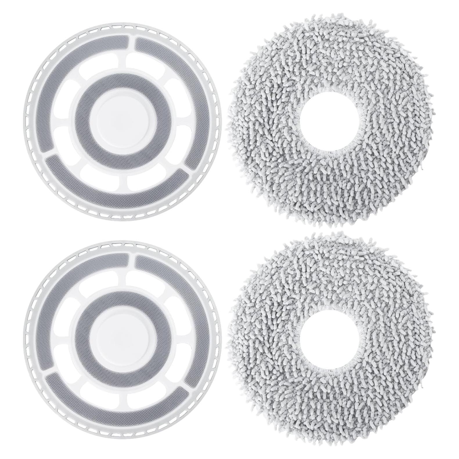 Paños de Mopa Reemplazo Fixbetter para Roborock Qrevo 2 Piezas