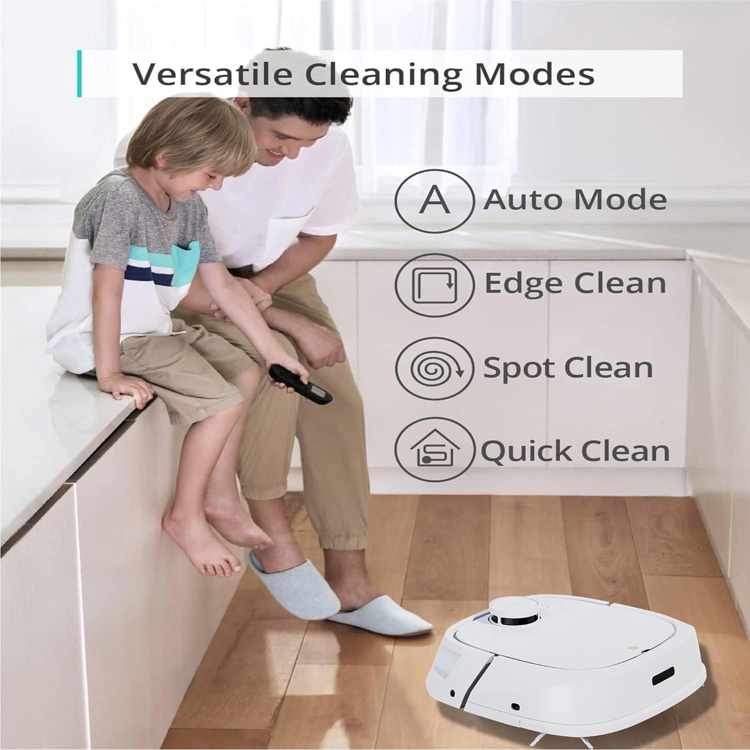 Aspiradora Robot TECBOT M1 Pro con Navegación LiDAR 150min