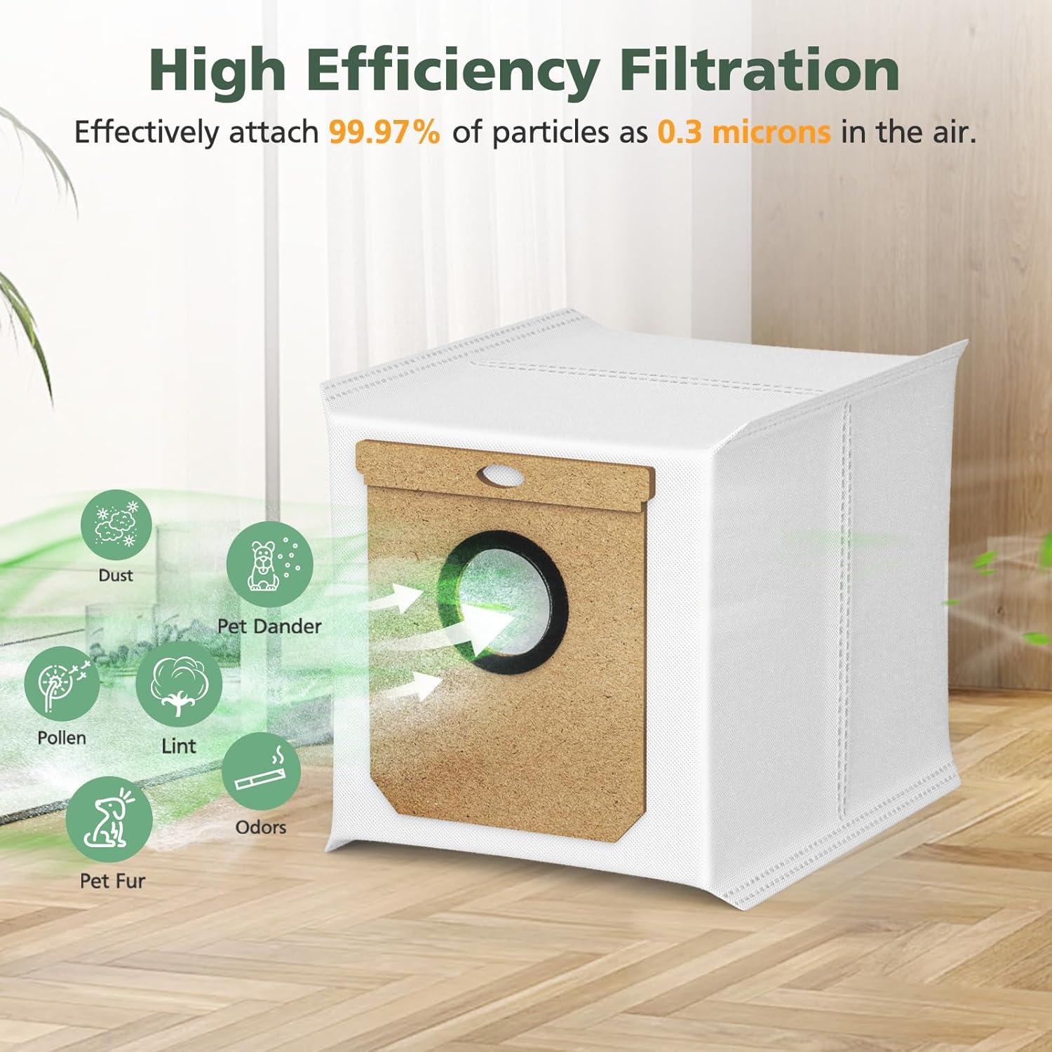 Paquete de 10 bolsas de repuesto eufy L60 SES 2.5L