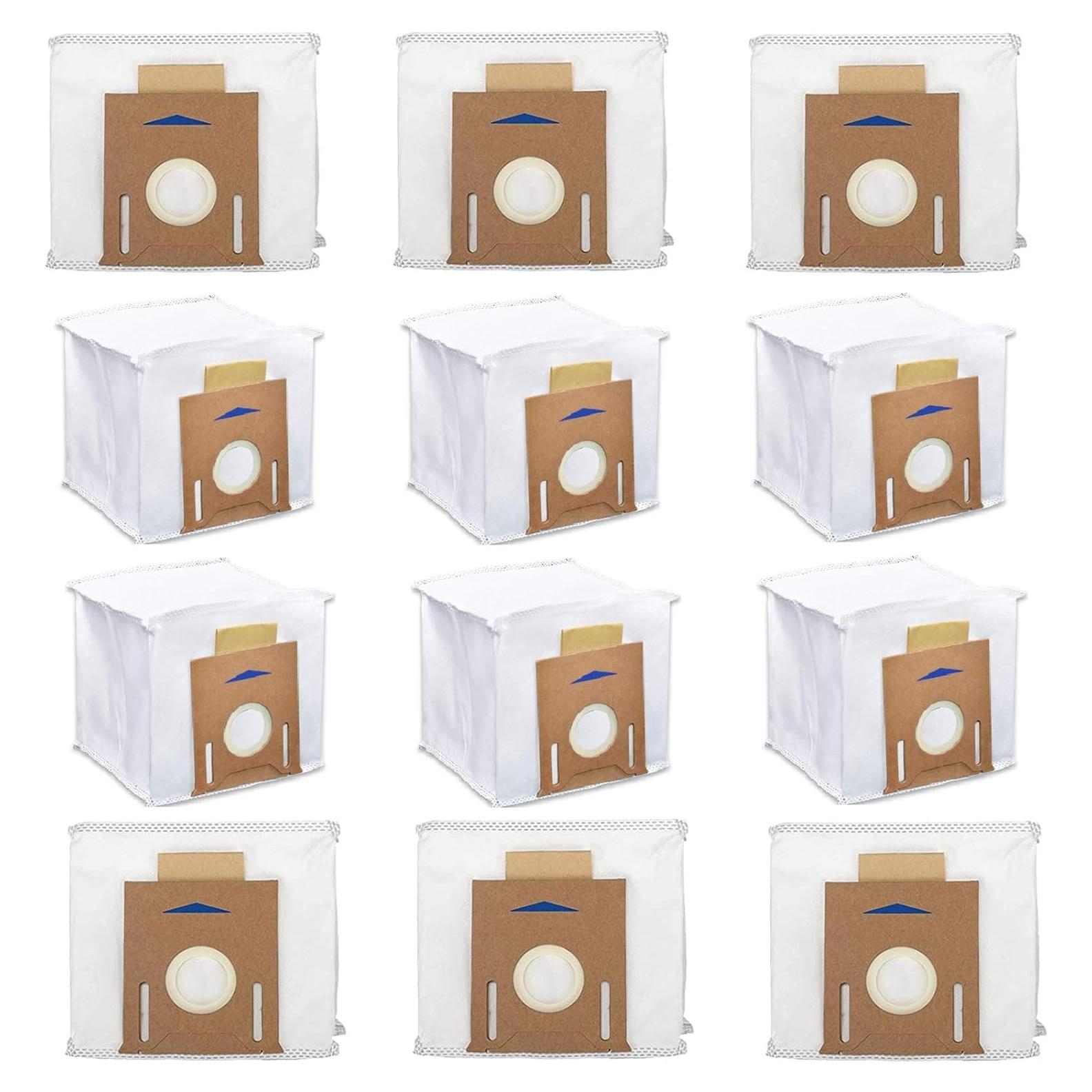 Paquete de 12 bolsas de filtro Mochenli para aspiradoras robot