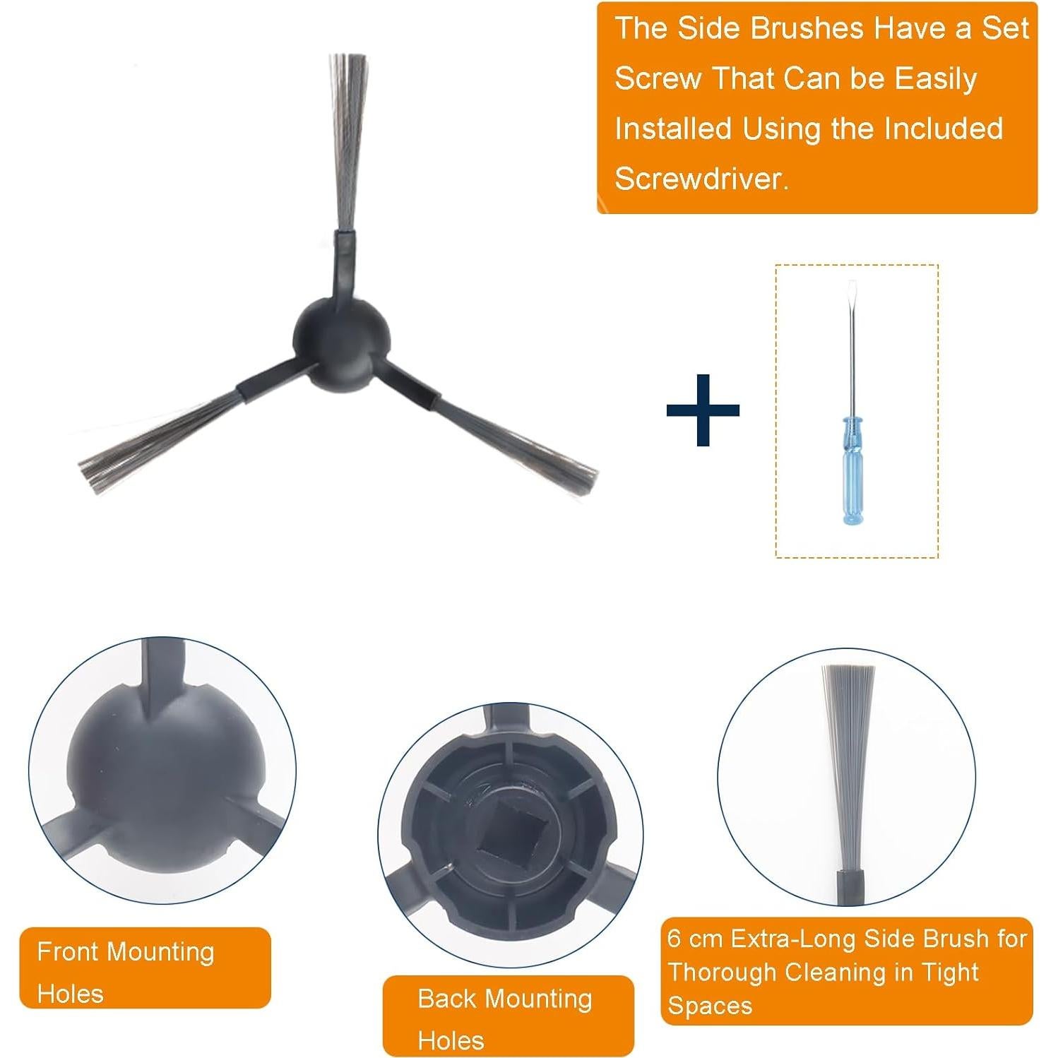Kit de Repuesto para Aspiradora Robot Bluearks BL-L20 Ultra