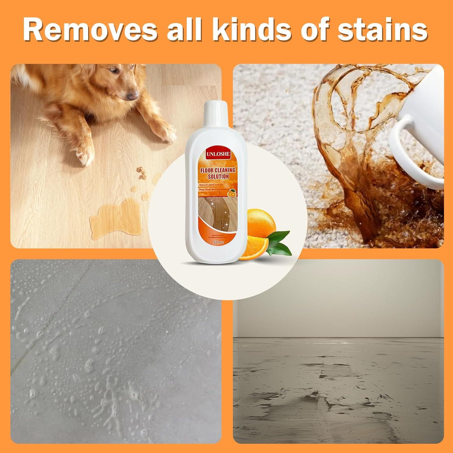 Limpiador de Pisos Multi-Superficie Unloshe 1L Naranja