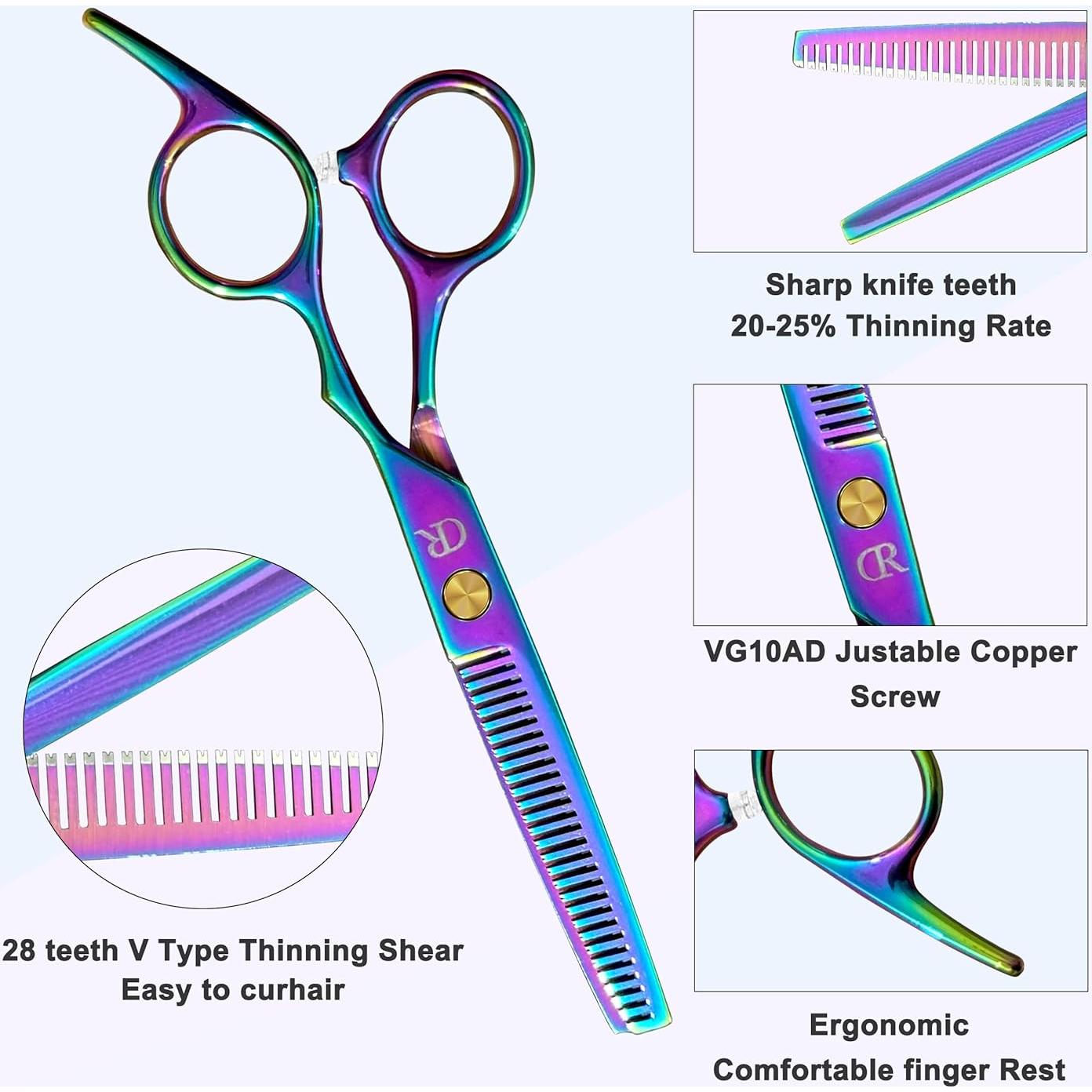 Tijeras de Corte de Cabello JAVENPROLIU 16.5 cm Acero Inoxidable