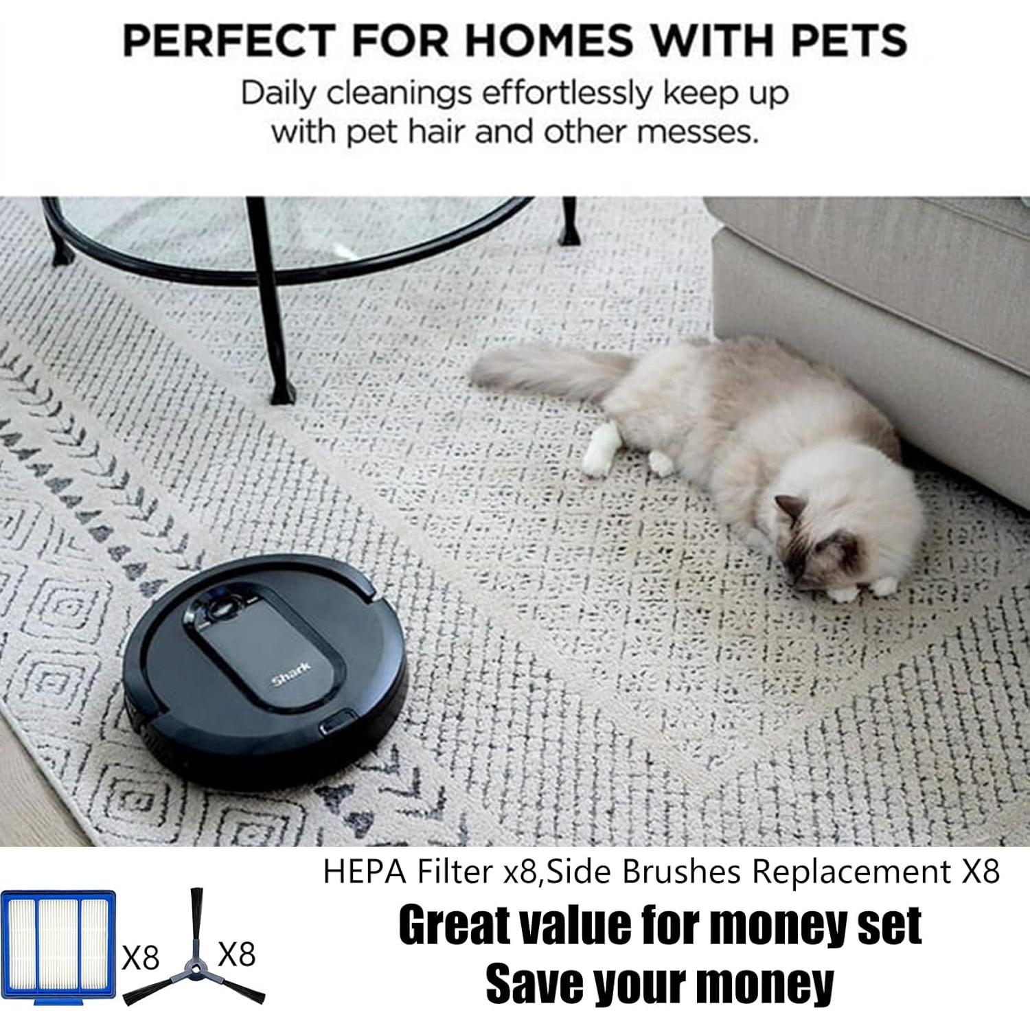 Piezas de Repuesto Shark ION/EZ AI - Filtros HEPA y Cepillos