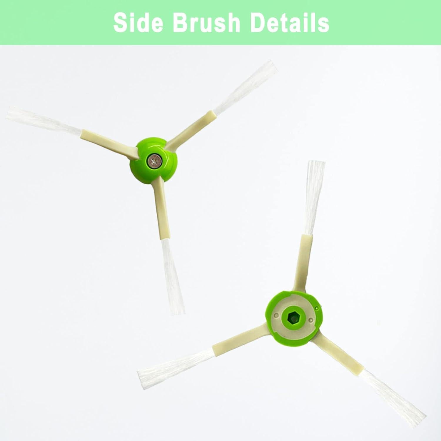 Kit de Repuestos para iRobot Roomba i3/i4/i5/i6/i7/J Series - 2 Cepillos, 6 Filtros